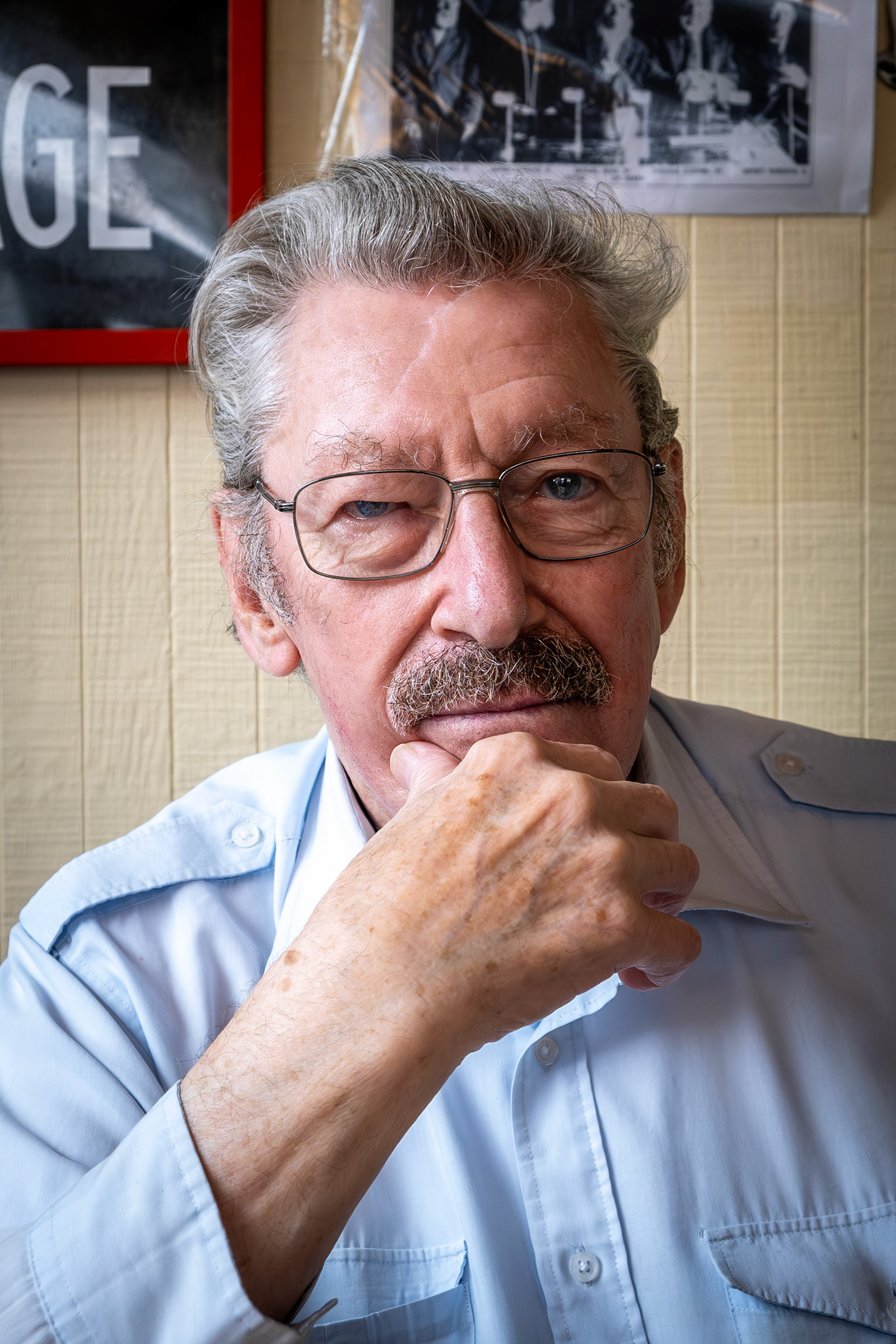 Radar, who served for 40 years in airforce and naval communications. Radar is a regular of the Just Reproach, Deal's best micropub, King Street, 19th July, 2025.