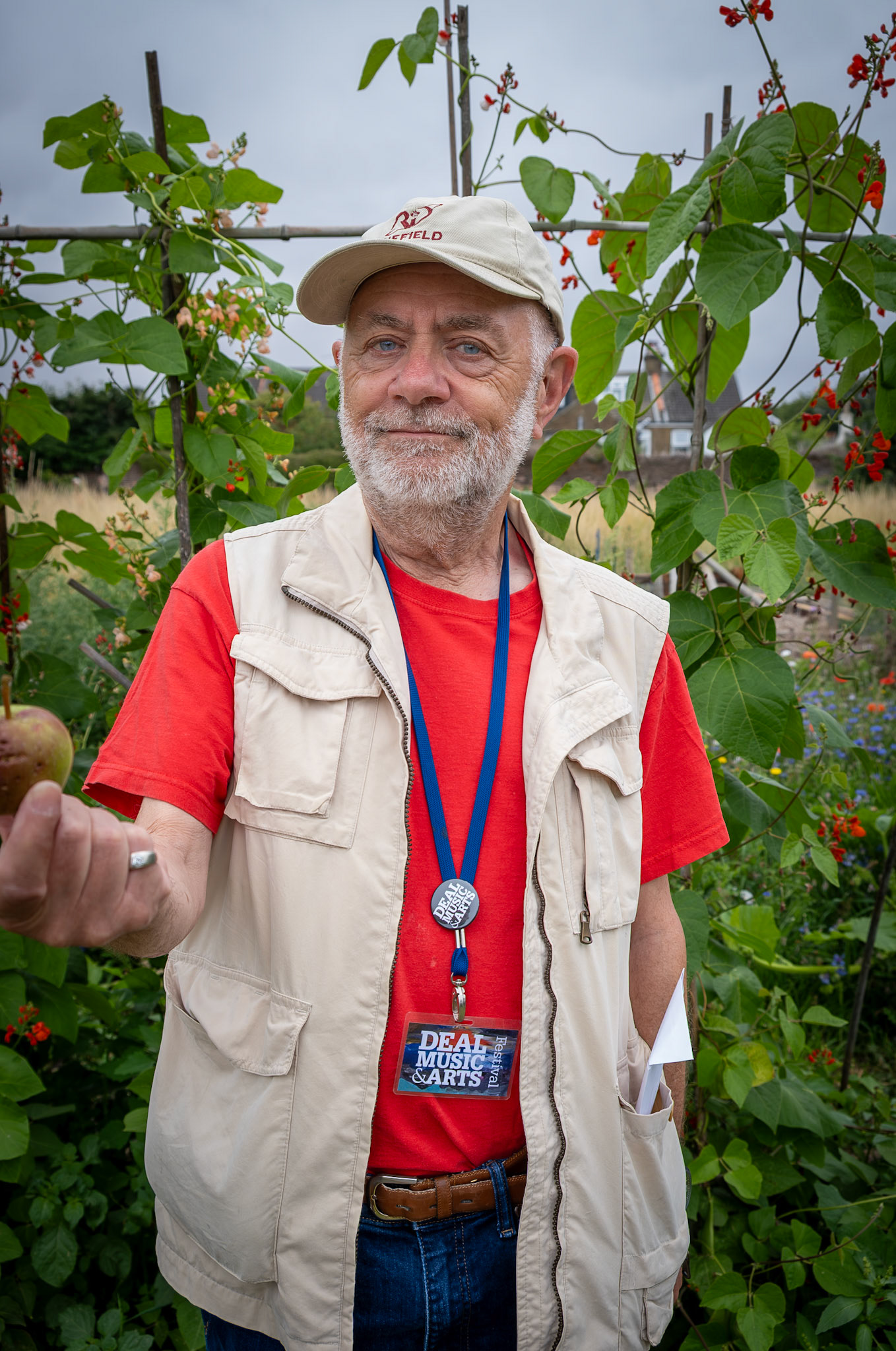 Charles, a volunteer with Deal Music and Arts.