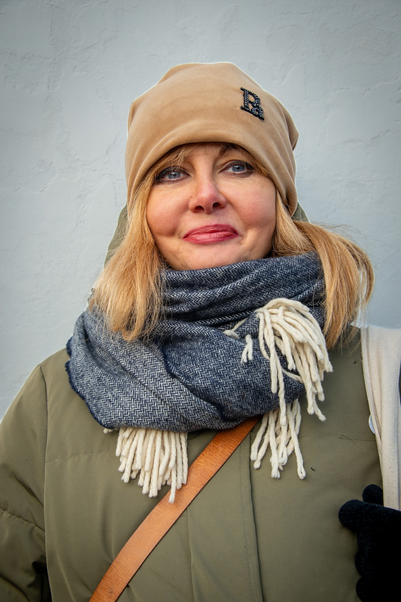 Anna, a local artist. 11th January, 2025.