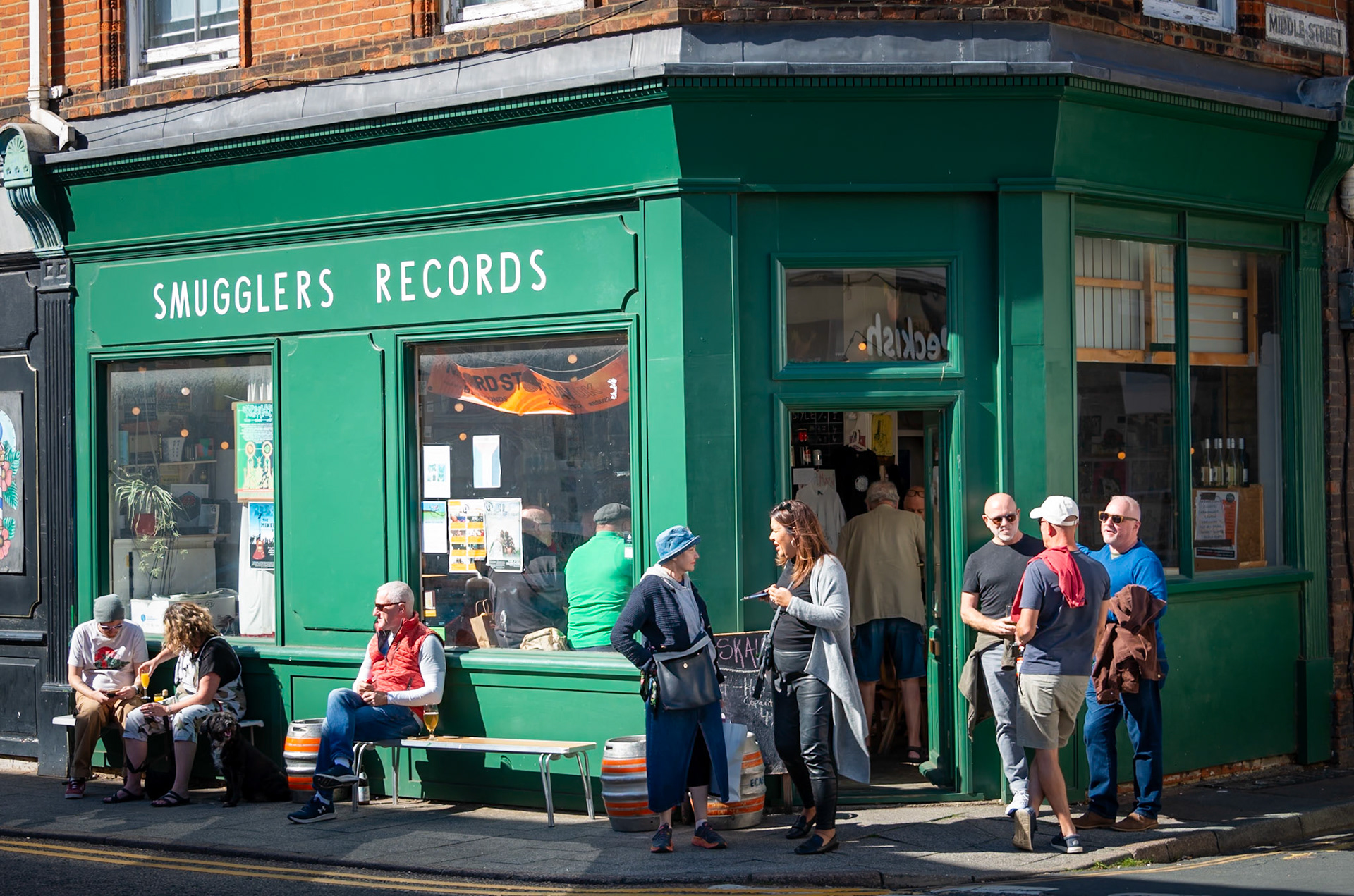 Smugglers Records, King Street.
