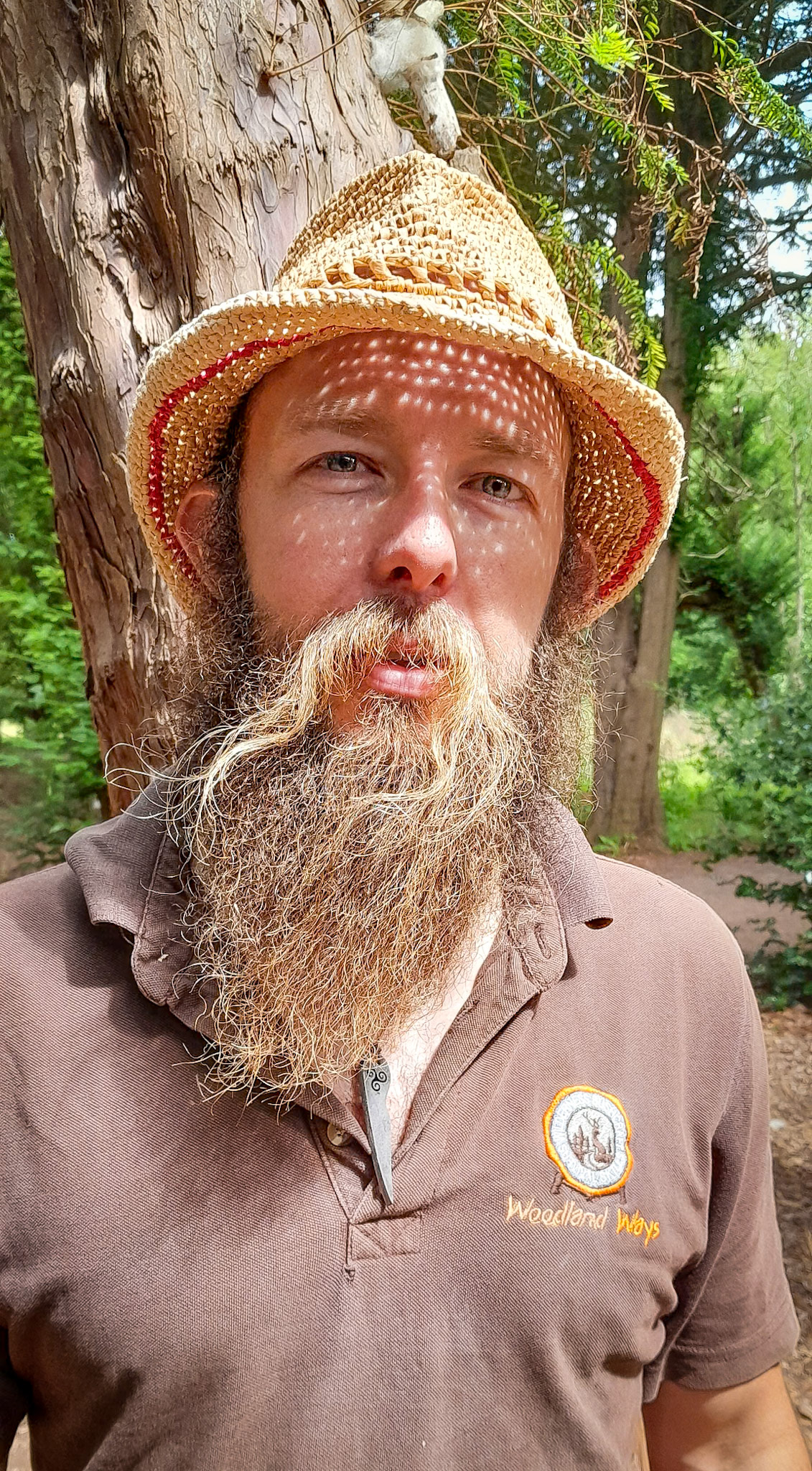 Ben of Woodland Ways, Survival Courses at Walmer Castle, 3rd August, 2025.