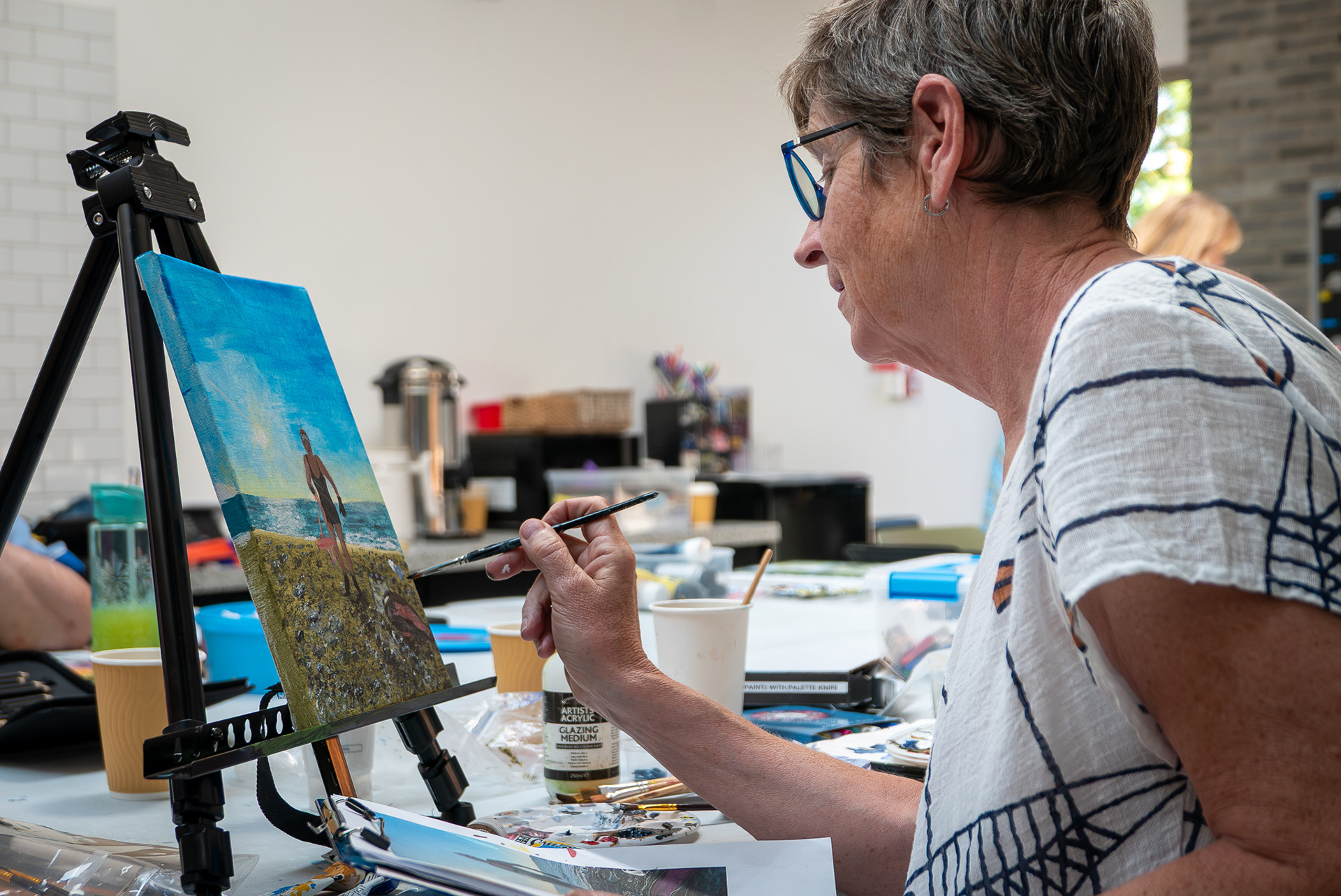 Art Class at Walmer Castle.