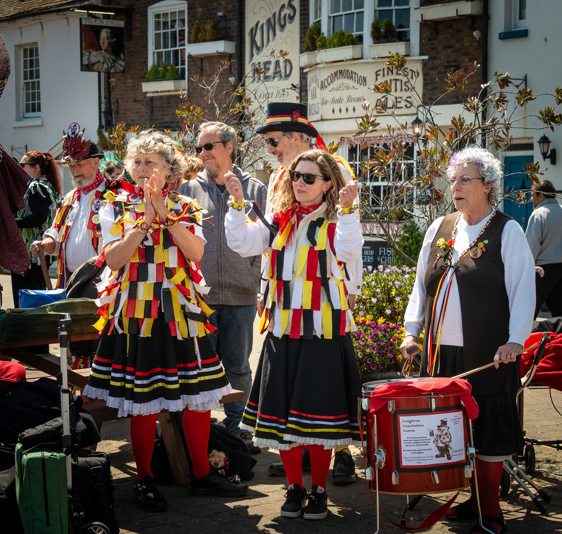Visiting Morris Troupes, 17th May, 2025.