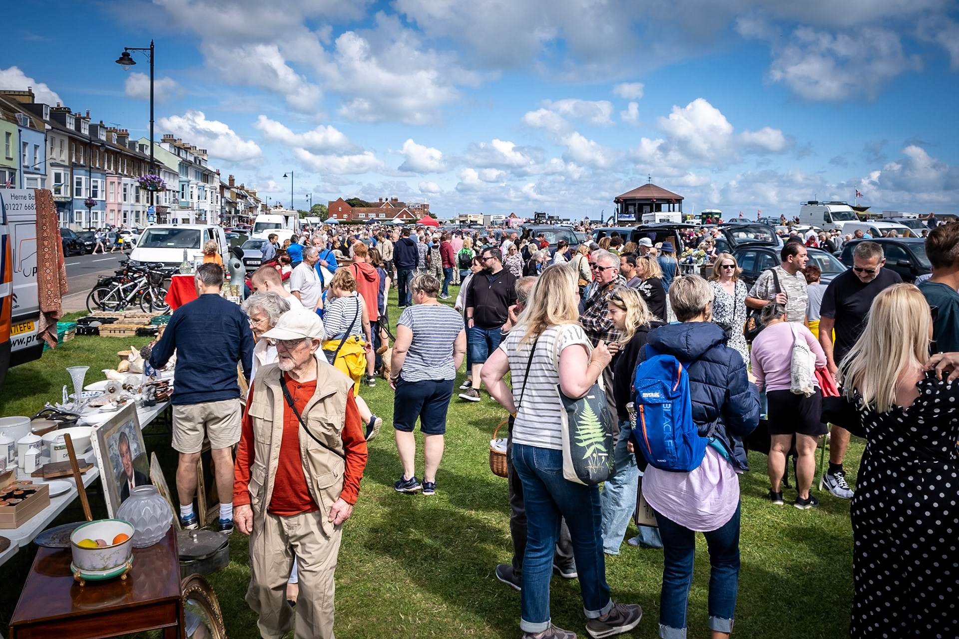 Walmer Annual Brocante Market, Bank Holiday Monday, 28th August, 2023.