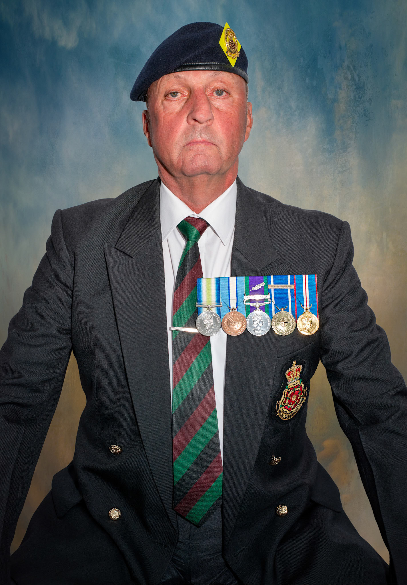 Paul Lignum, formerly of the Queen's Lancashire Regiment 1980 - 2003. Paul served in the Falklands Conflict, Cypress, Northern Ireland, Yugoslavia, Bosnia and Kosovo. He received the Queen's Commendation as Commander on the Ground.. The Strand, WAWalmer, 24th May, 2025.
