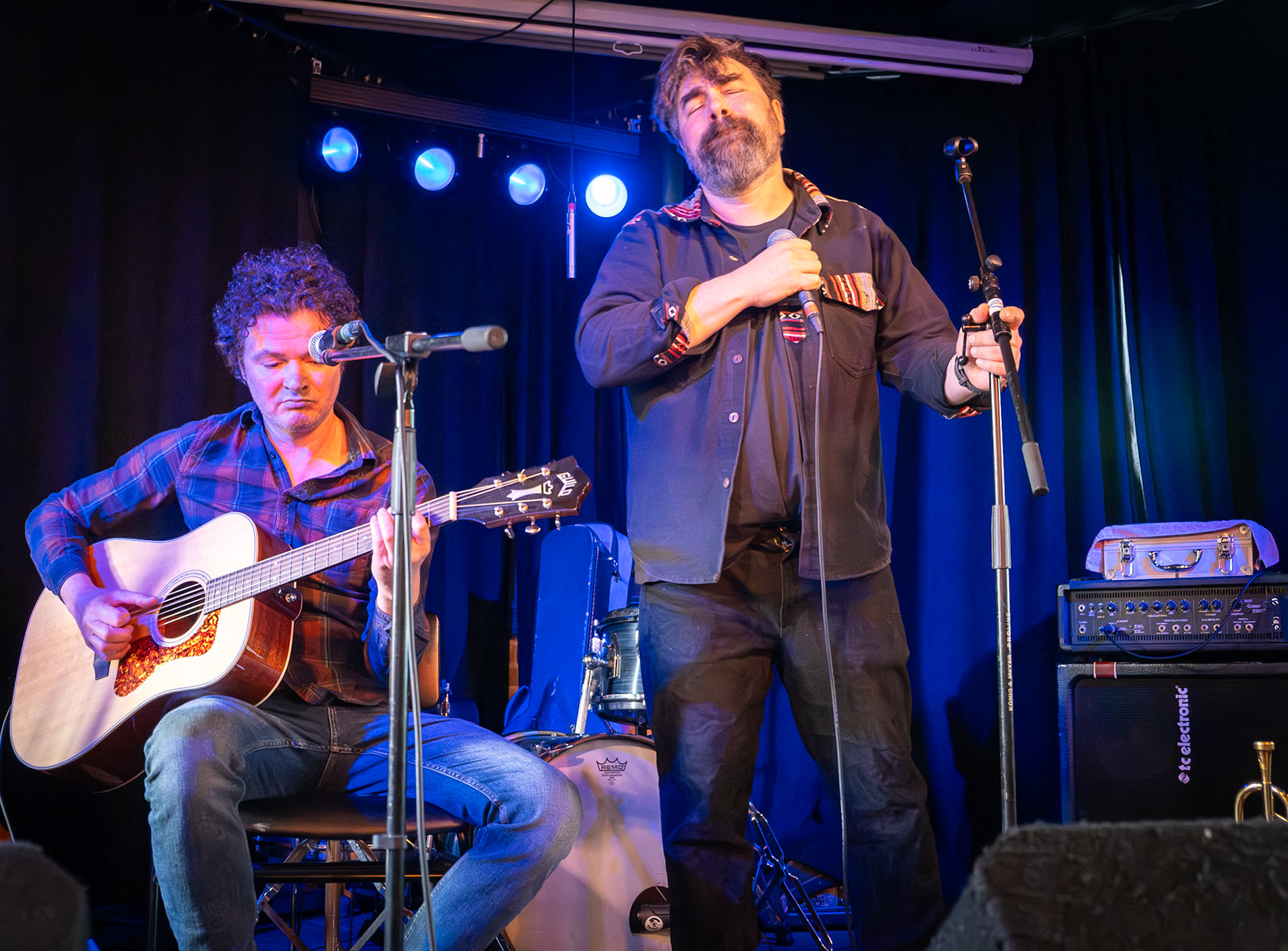 A great blues duo at the lighthouse PH, 28th February.