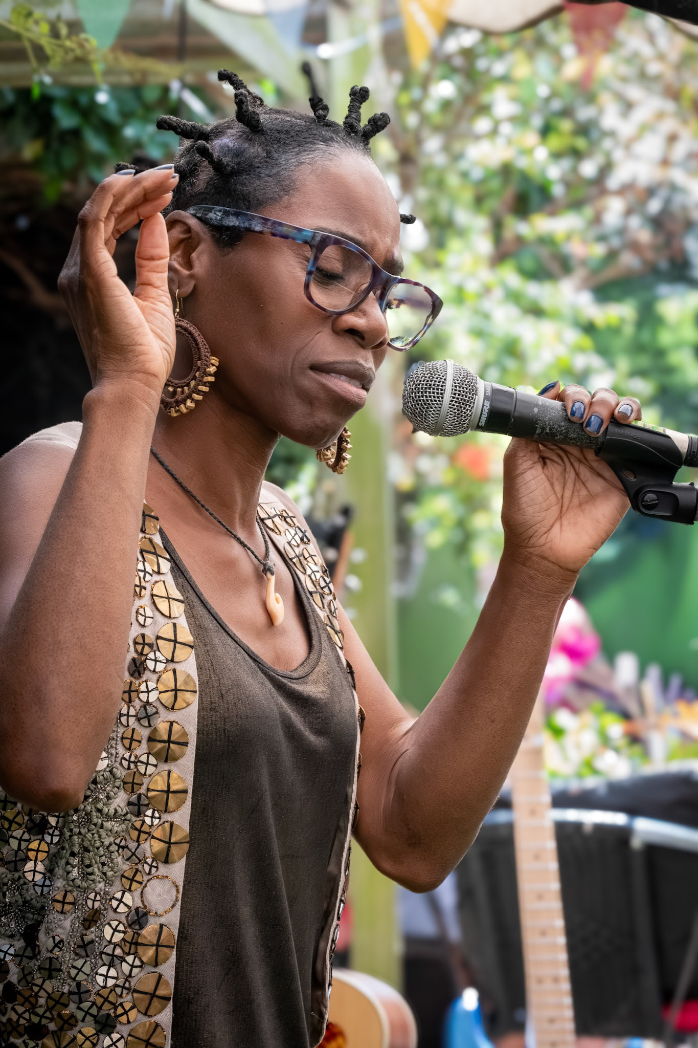 Felicia, whose stage name is Stolen, performing at the Walmer Castle PH, South Street, Deal, last Sunday, 17th August, 2025. She stole the show.