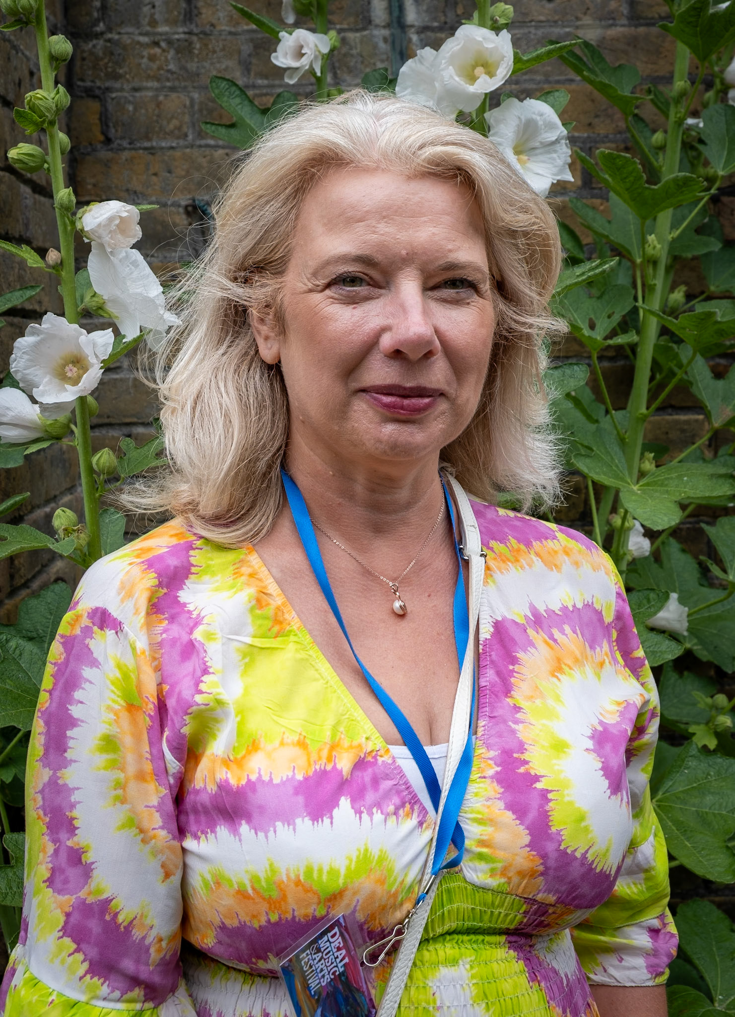 Deidre Wells, Chair of Visit Kent and Trustee of Deal Music and Arts Festival. At the Landmark Centre, 12th July, 2025.