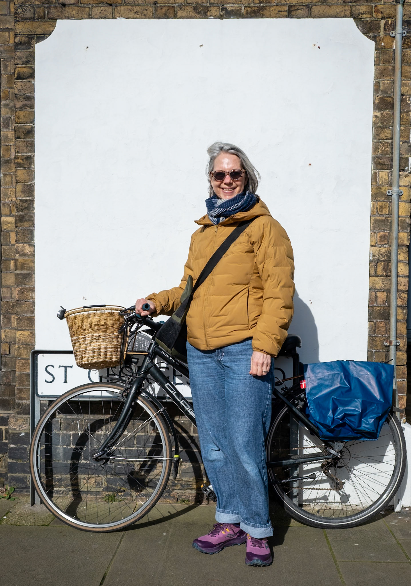 Emma who is moving to Deal. St Georges Street, 21st Feb