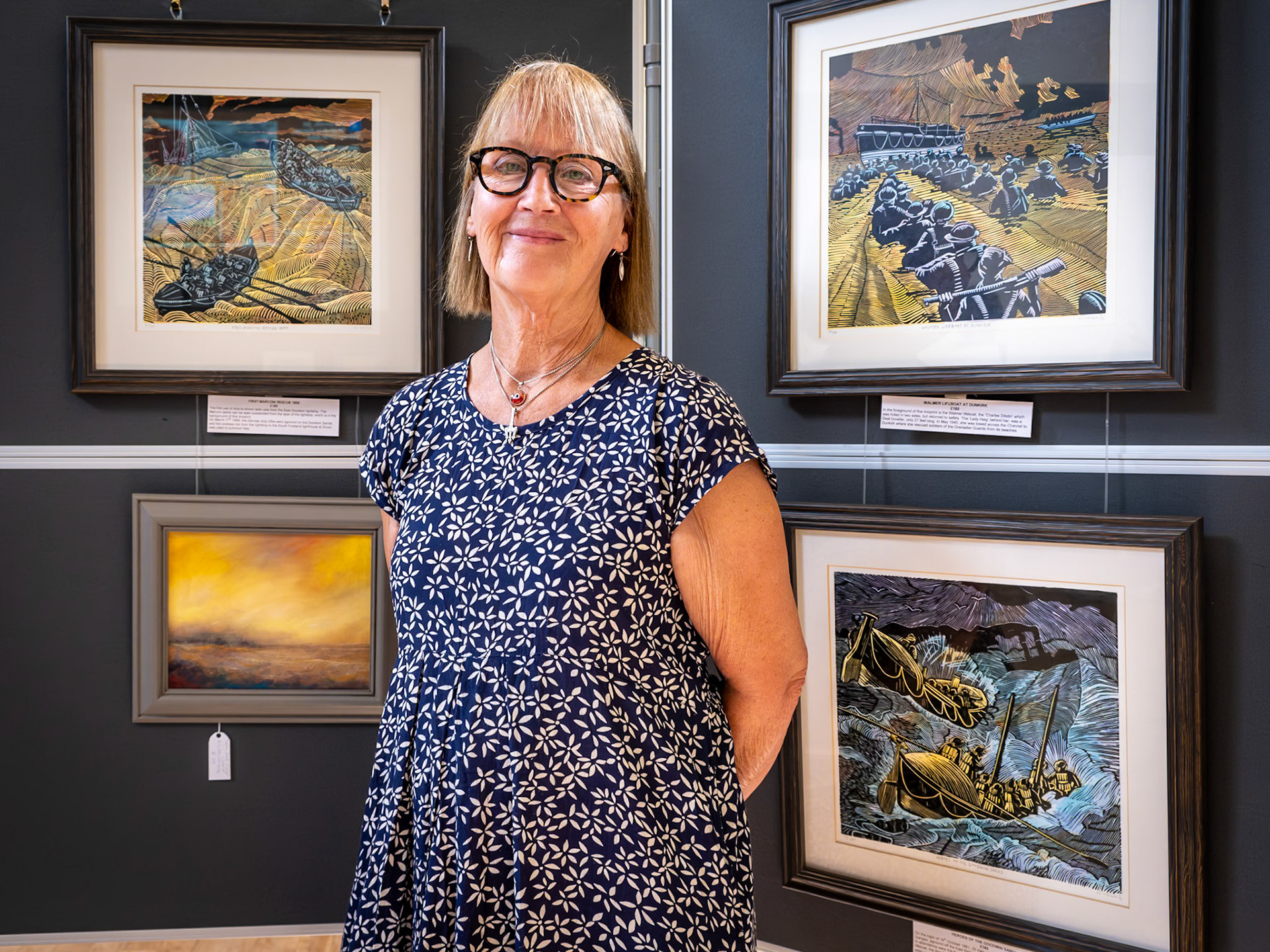 Nicki Vowls, printmaking, painting, automata.