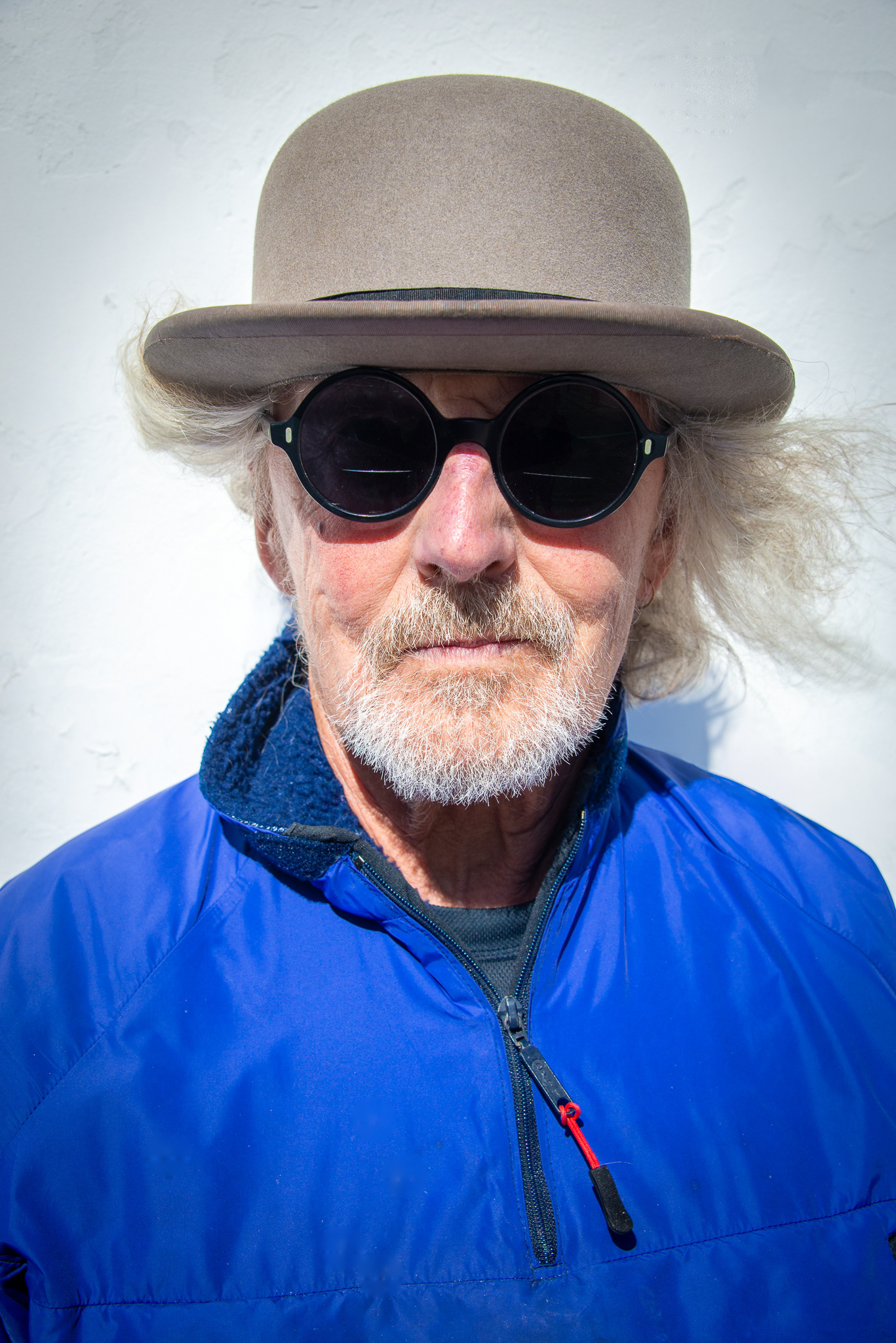 Bob, a former teacher of 'hard sums'. St George's Road, Deal, 4th October, 2025.