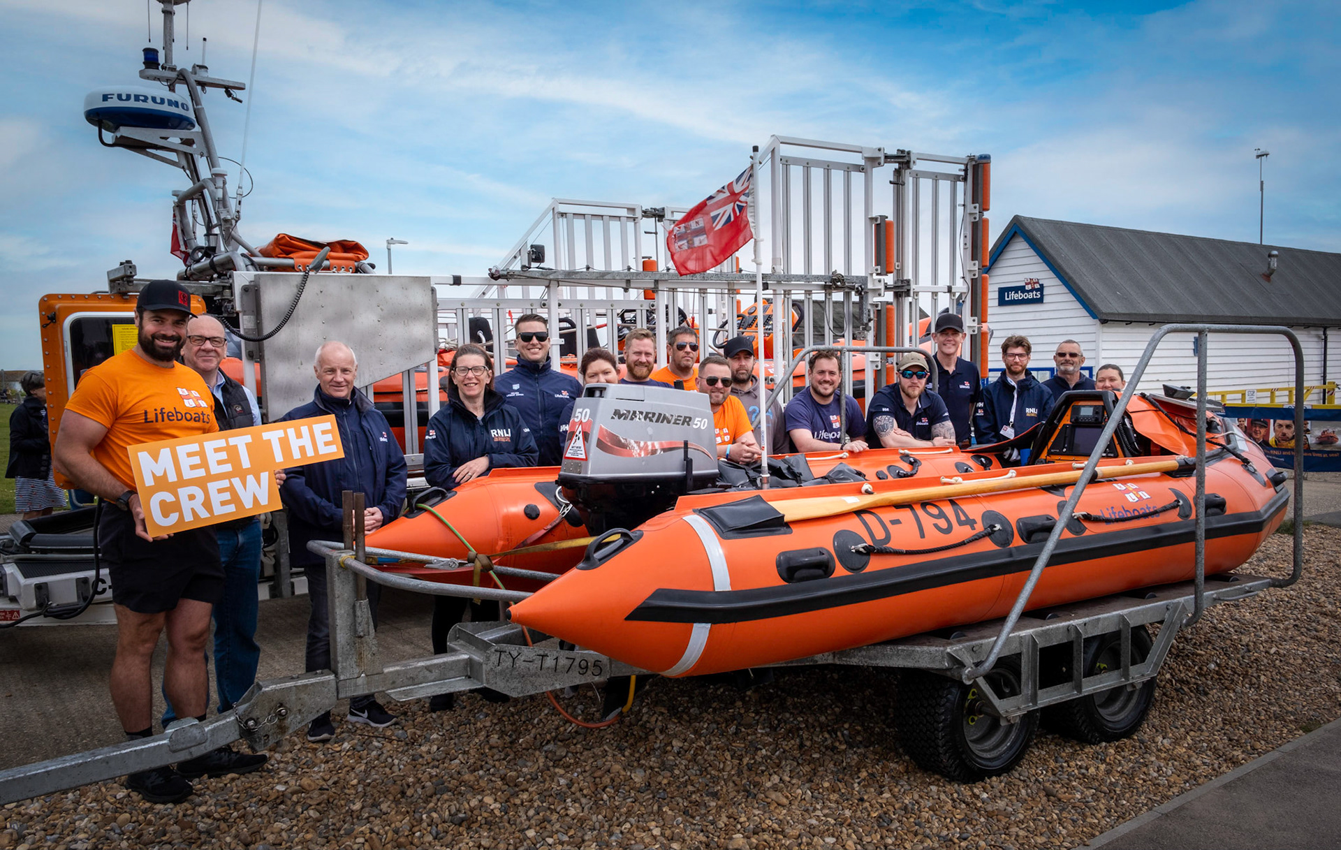 The Deal Lifeboat Crew, Bank Holiday Monday, 8th May 2023