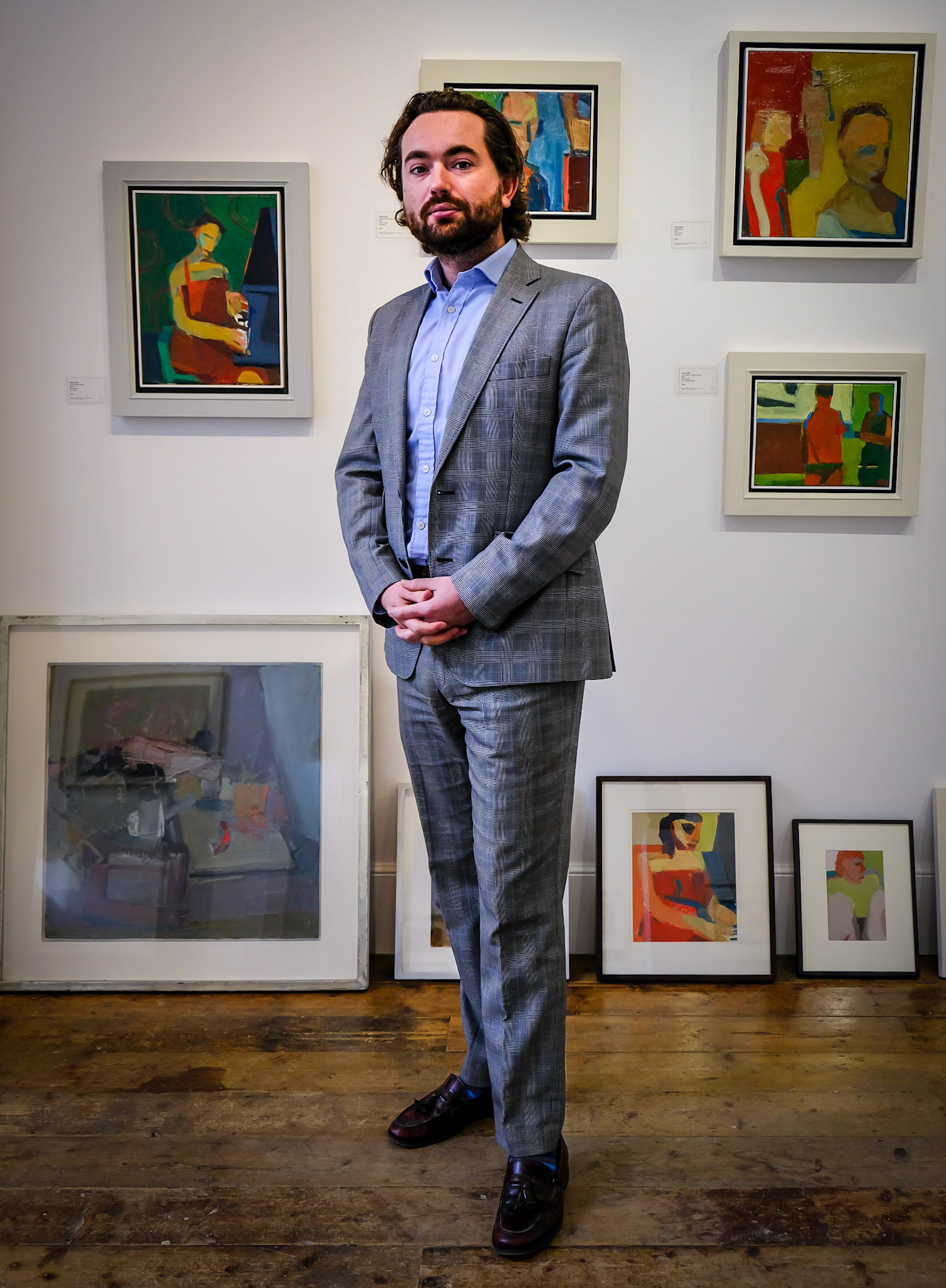Myles Corley, Gallery Director, Linden Hall Studio, Contemporary Art Gallery, St Georges Road, Deal