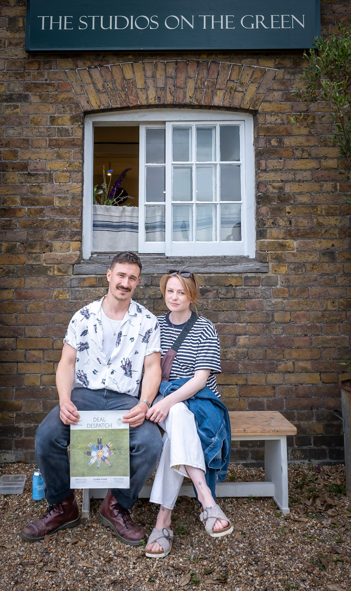 Harry Tompkins and Lu Hale, bespoke wookworkers and furniture makers at Bloc and Boon, Martin.  www.blocandboon.co.uk