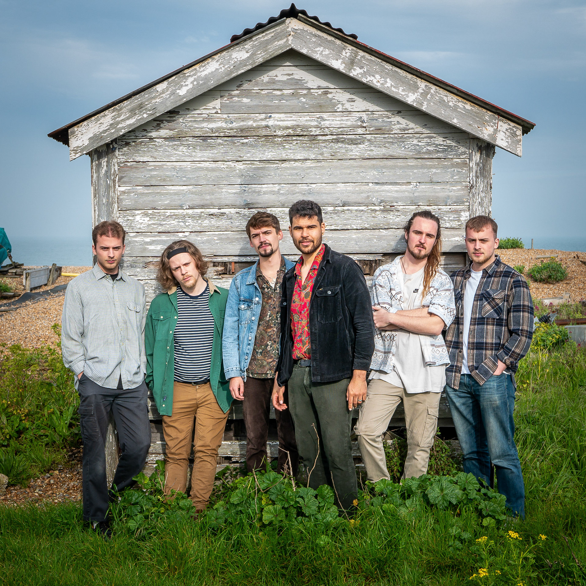 Gentlemen of Few, an Indie/Rock band, from the Garden of England. Walmer Beach, 6th May, 2024. https://www.gentlemenoffew.co.uk/