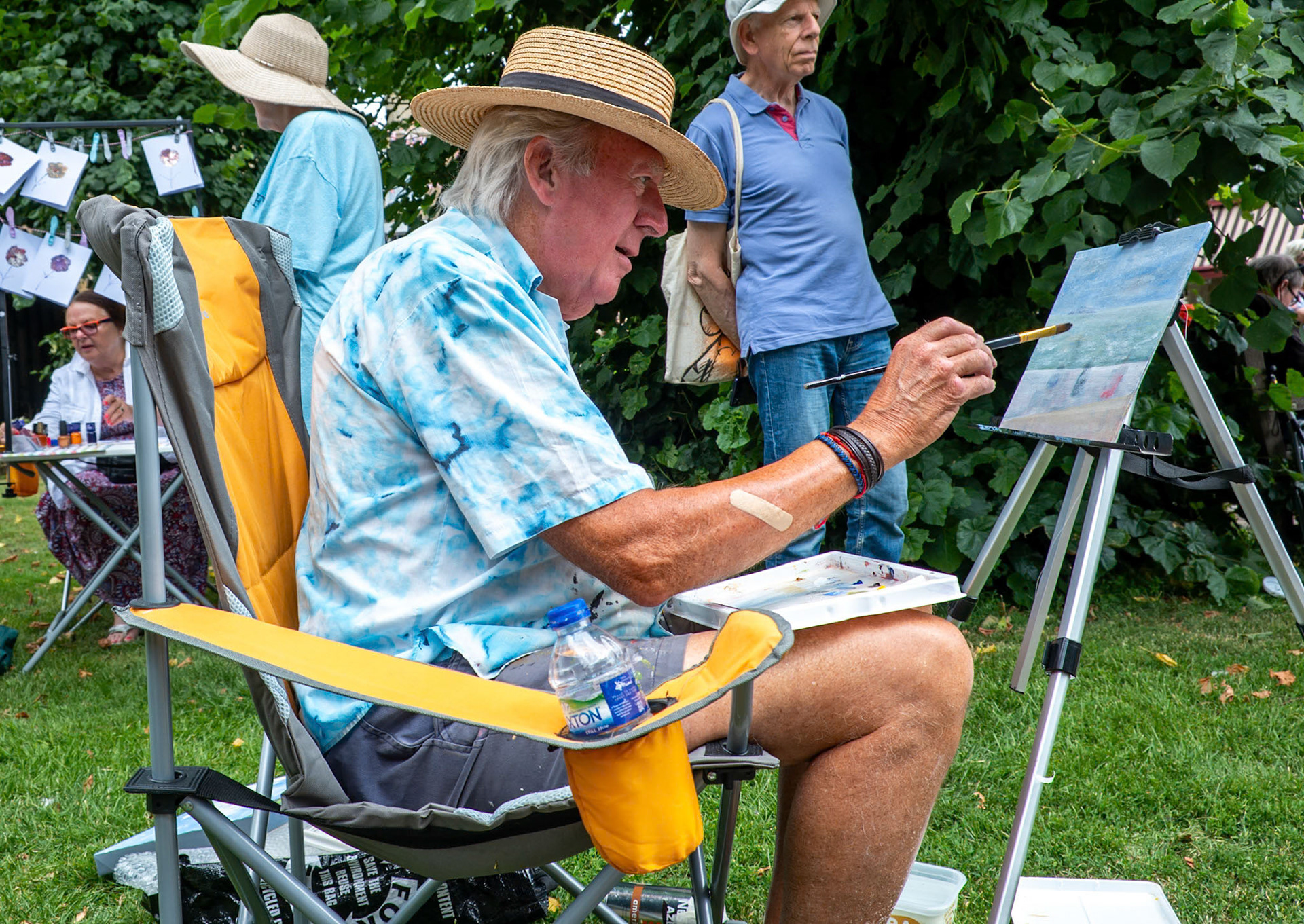 Keith. SEAs Paint Out event at several locations around the waterfront and town centre, 4th July, 2026.