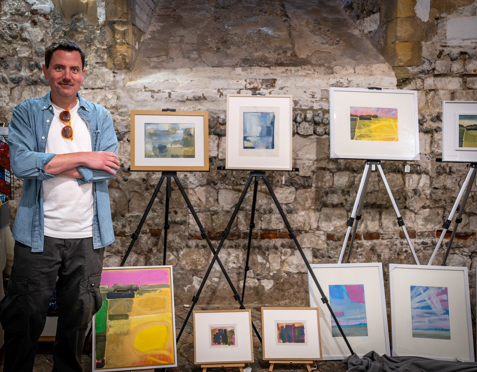 Ian Haigh, abstract paintings