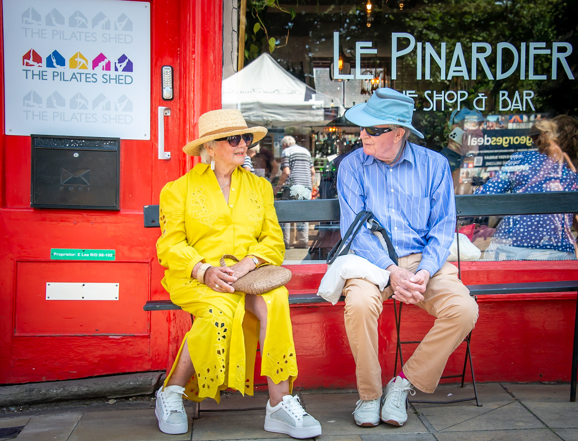 Trish and Derek, Le Pinardier, 20th July