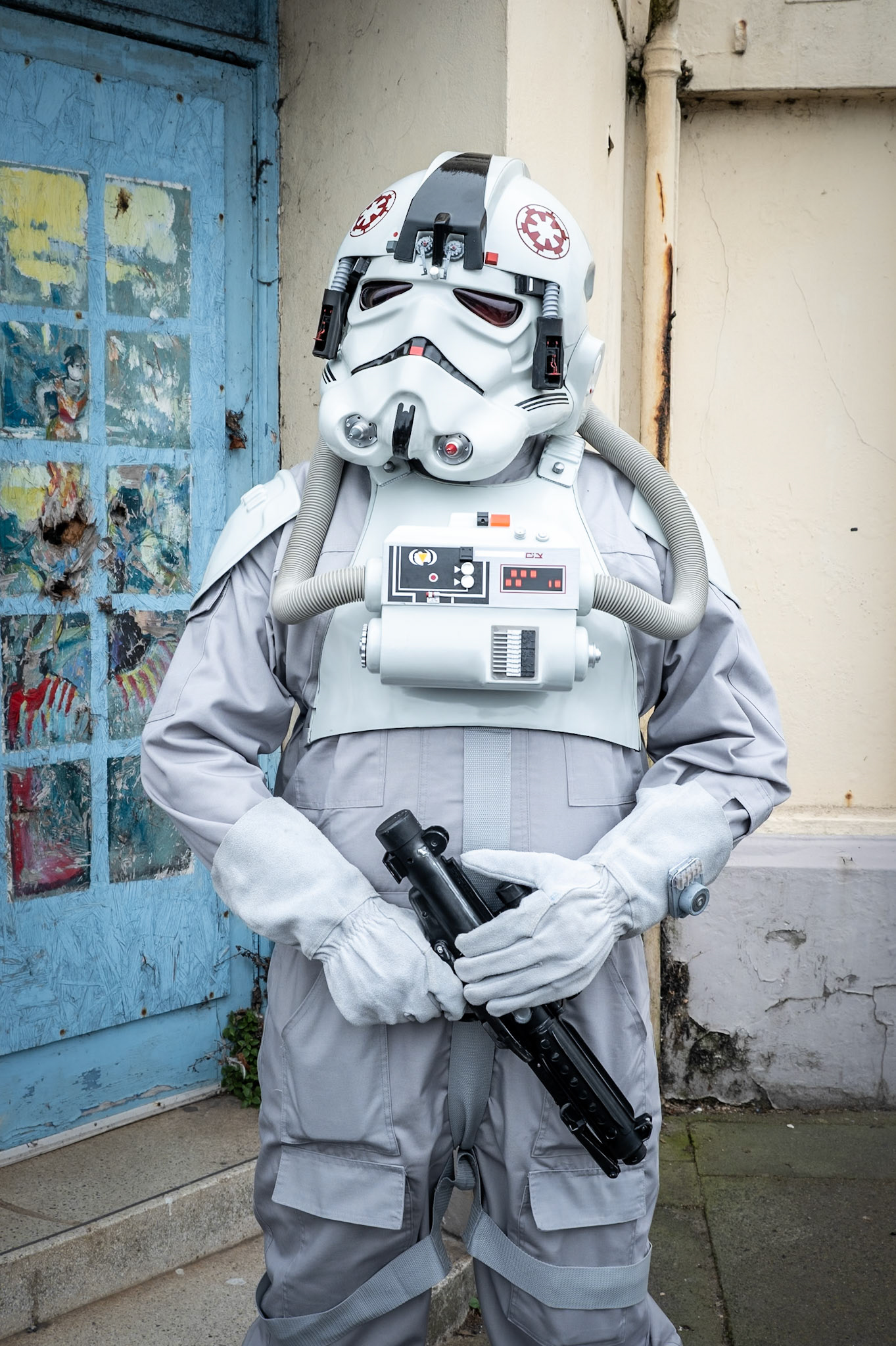 May the fourth be with you!  Protesters at the Re-Open The Regent demonstration, 4th May, 2026. Prince of Wales Terrace, Deal Seafront. https://www.reopentheregent.com/