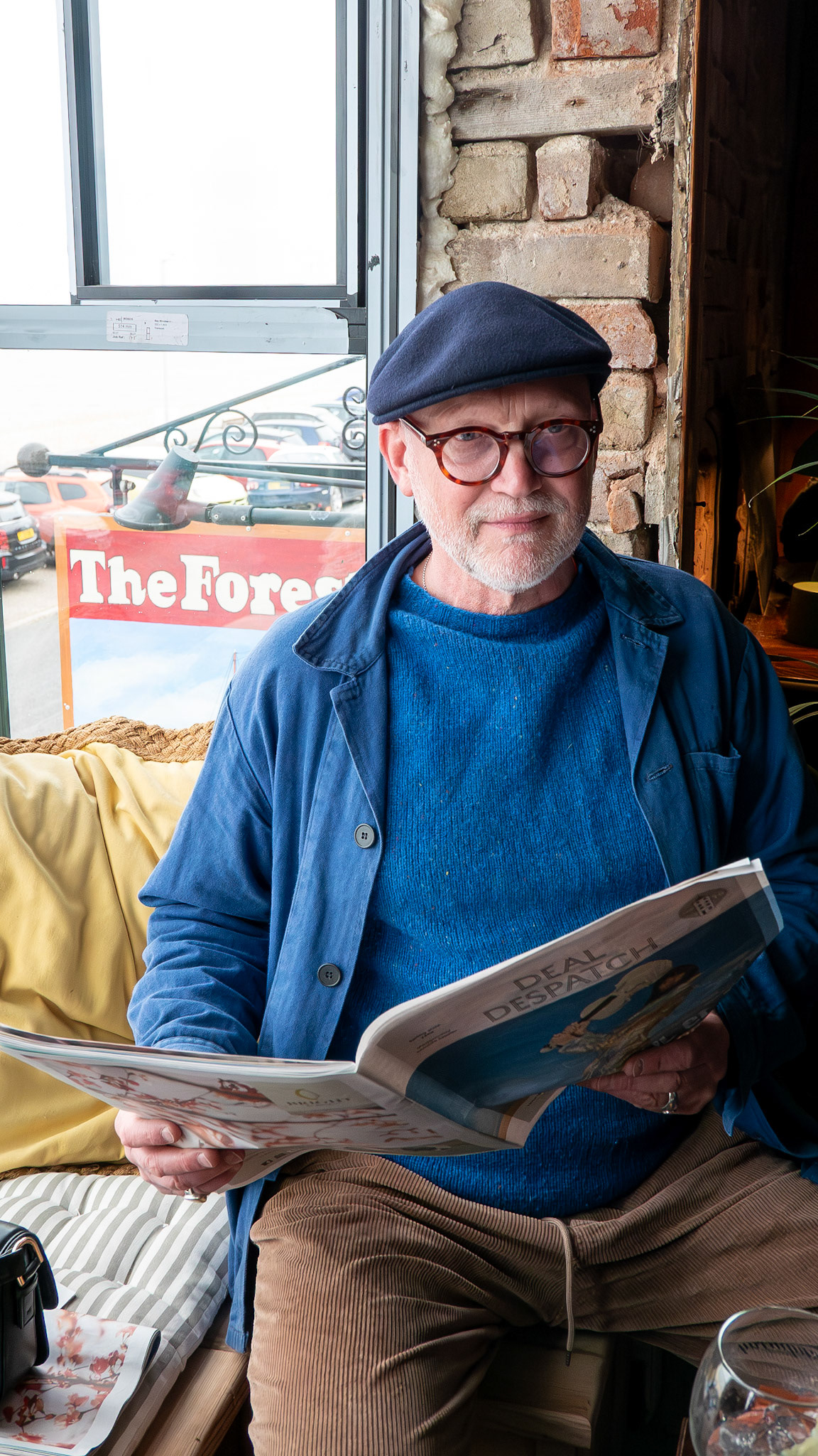 Rudy, a designer. DEal Despatch Launch, 10th April.