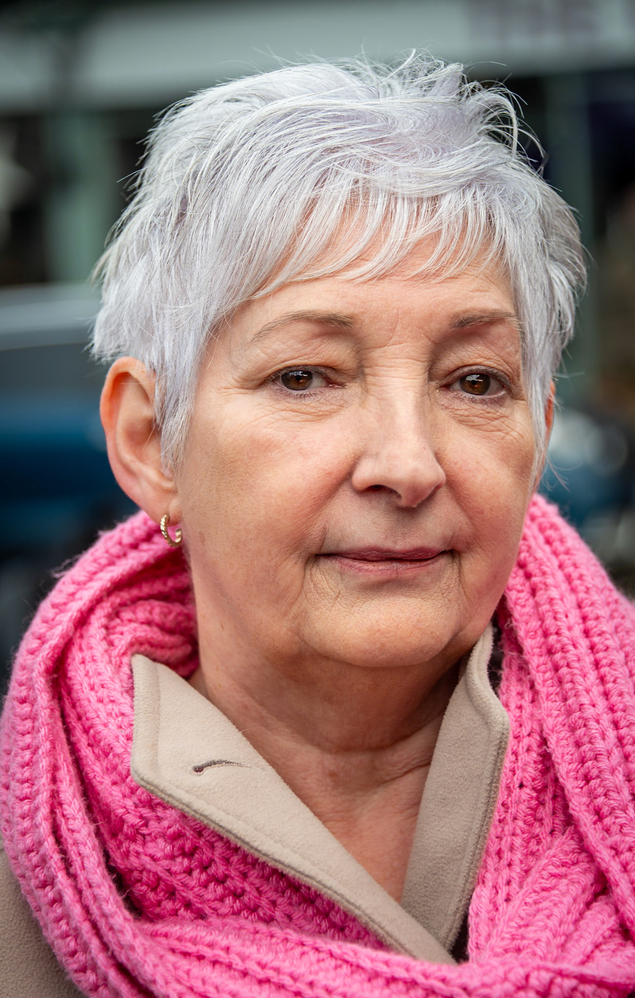 Mary Meadway, a retired English Teacher who I met over a coffee at  Real Deal Roasters, Deal Market, 30th November, 2024.