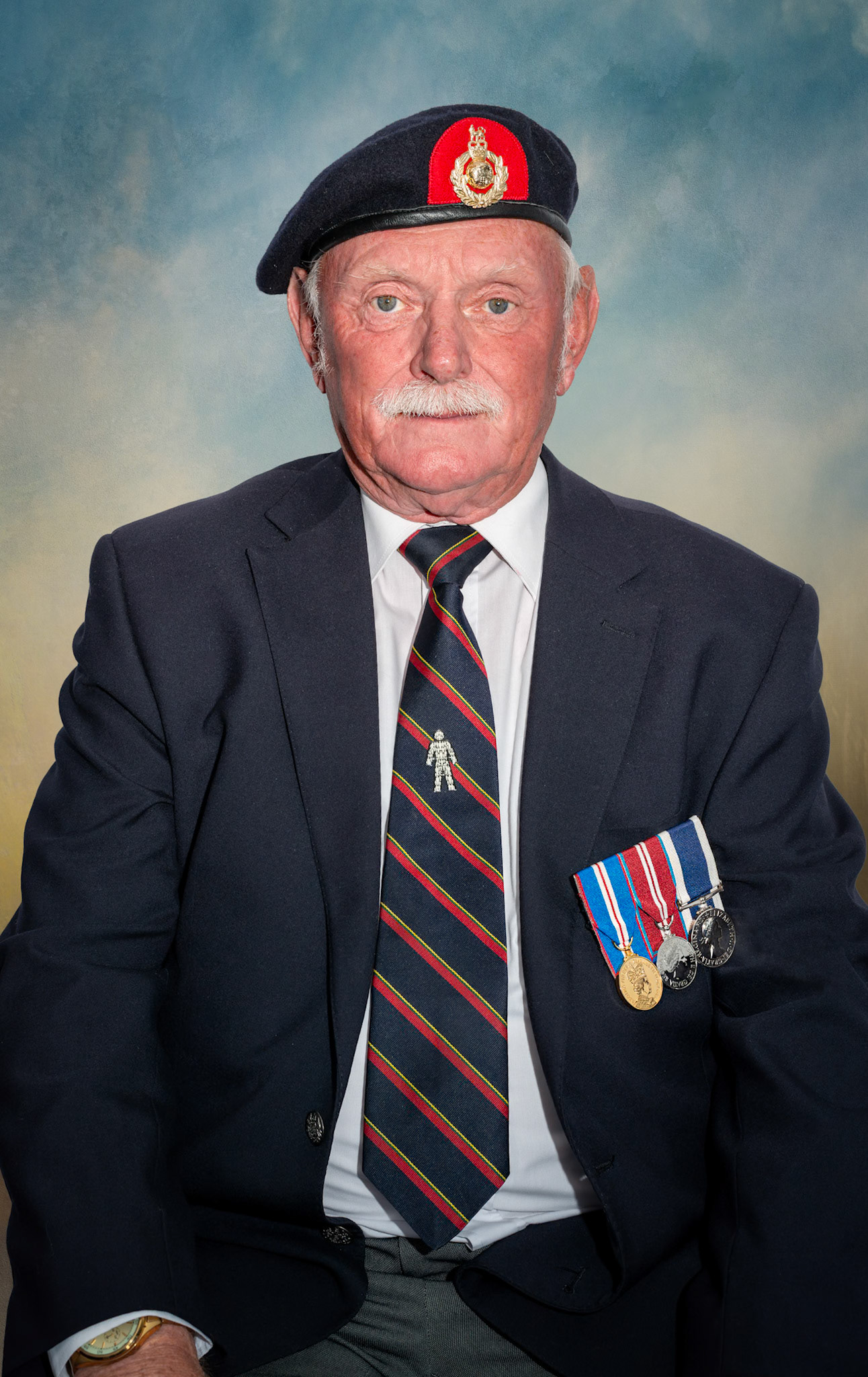 Paul Richardson, formerly of the Royal Marines' Band Service. Paul served around the world. He was stationed in Deal during the IRA bombing of the barracks at the Royal Marines Scool of Music in Deal on 22nd September, 1989. Ten marines died at the scene, 21 others were seriously injured, one of whom later died.  The Strand Walmer, 24th May, 2025.