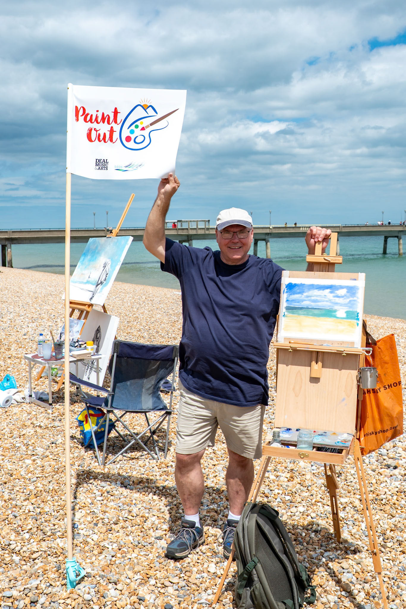 Drew. SEAs Paint Out event at several locations around the waterfront and town centre, 4th July, 2026.