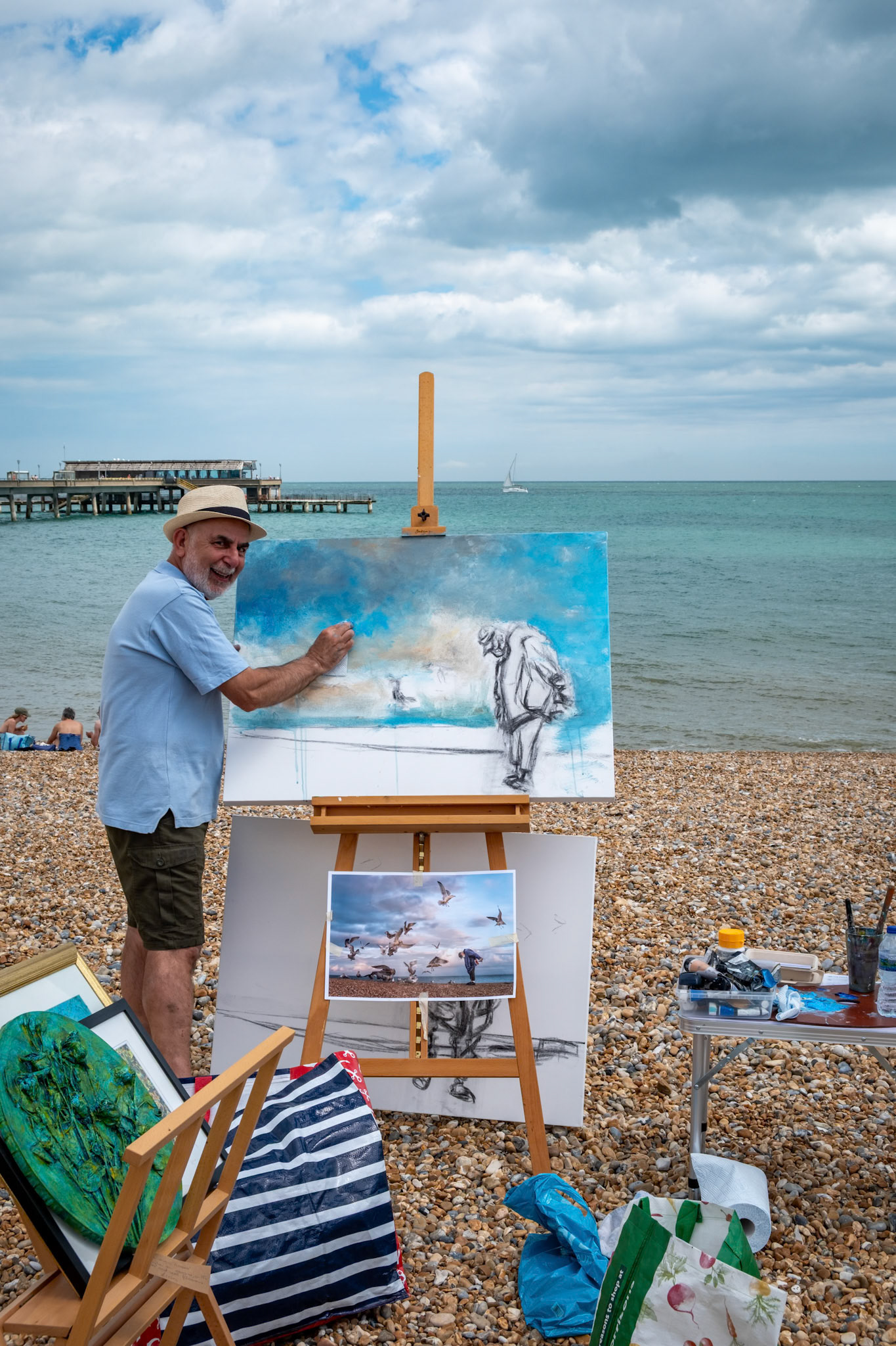 Victor. SEAs Paint Out event at several locations around the waterfront and town centre, 4th July, 2026.