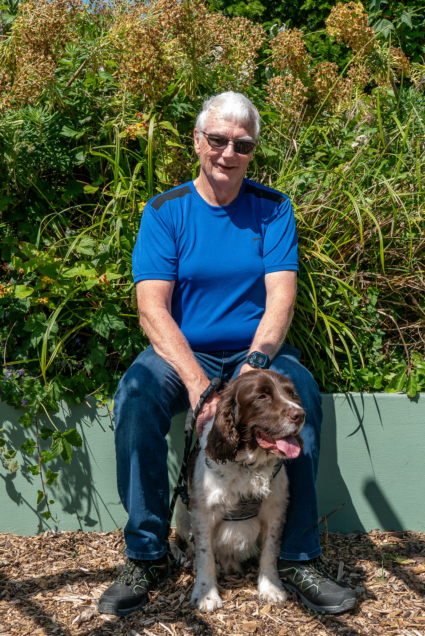 Robert and Kai, The Pines Tea Rooms, St Margarets at Cliffe, 19th June.