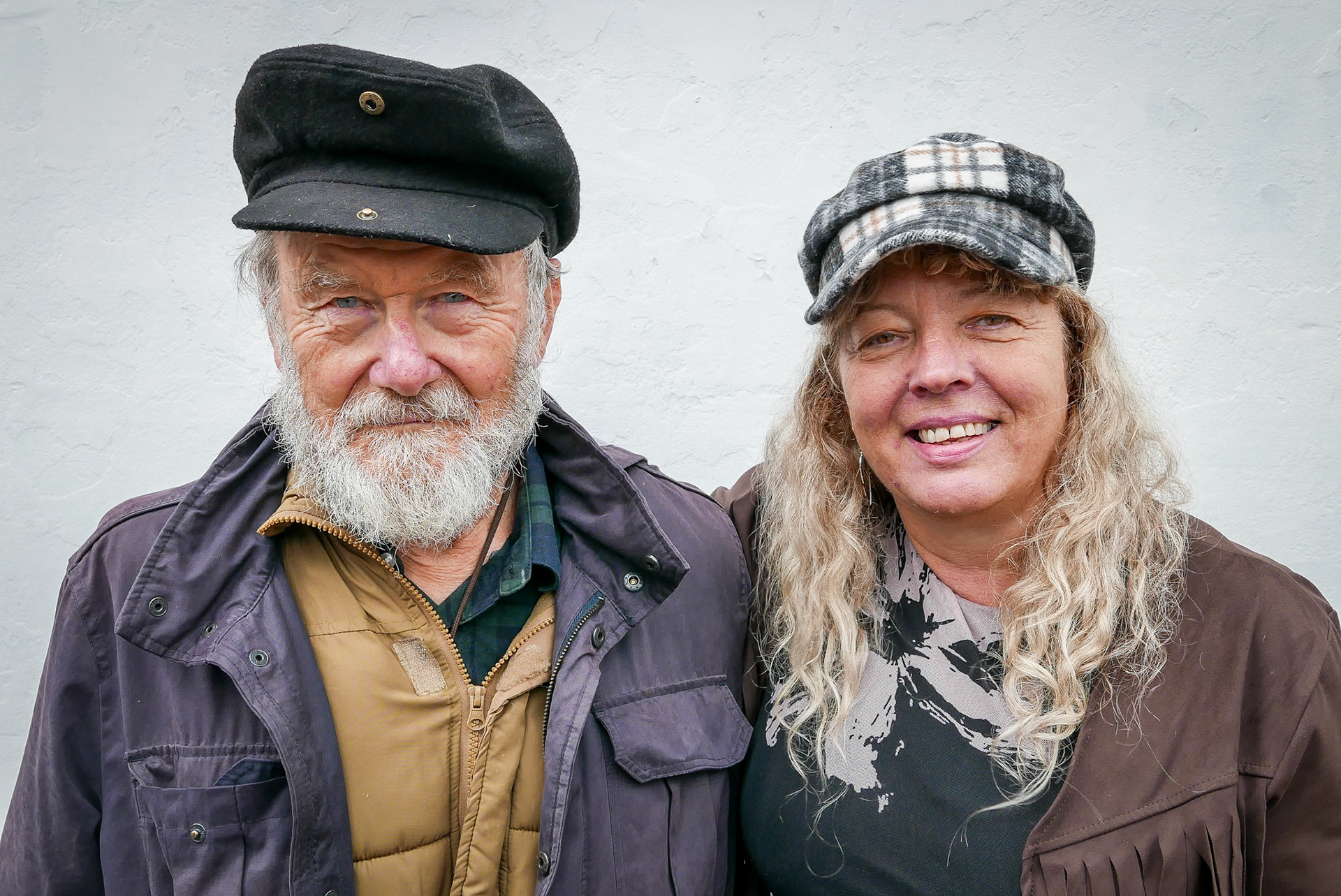 Christoper Richard Burke, a creative writer and Alison Ceclia Bramwell who specialises in therepy through theatre. St Georges Road, 13th September, 2025. www.therepythroughtheatre.co.uk