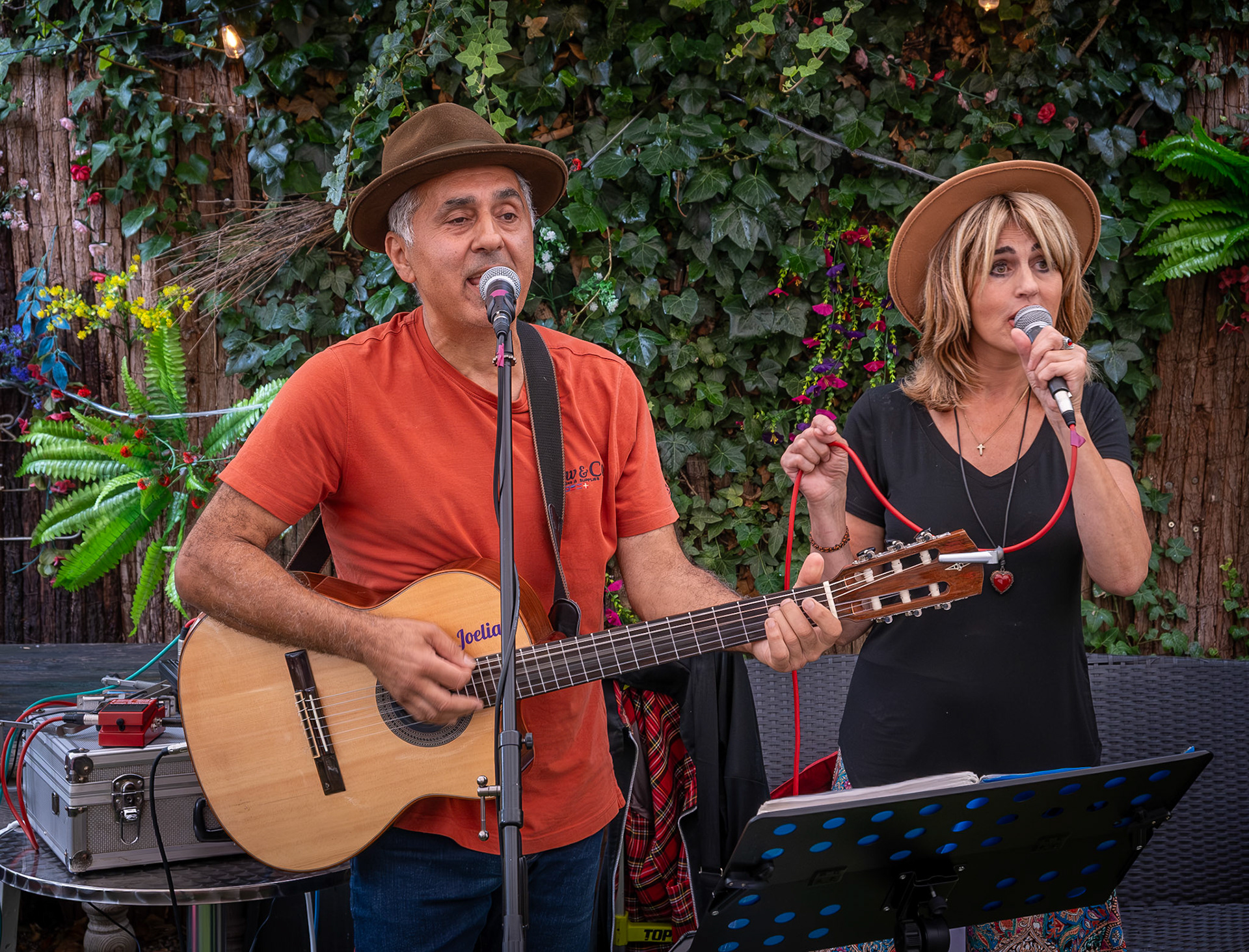 Joelias playing the the Walmer Castle Pub, 19th July, 2025.