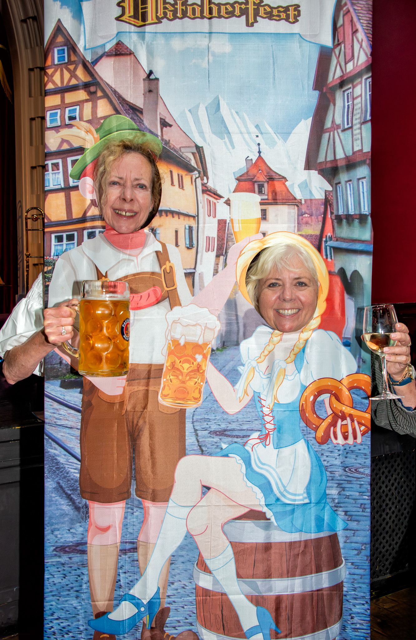 Susan and Ann Beresford, Deal Oktoberfest, Astor Theatre, 5th October.