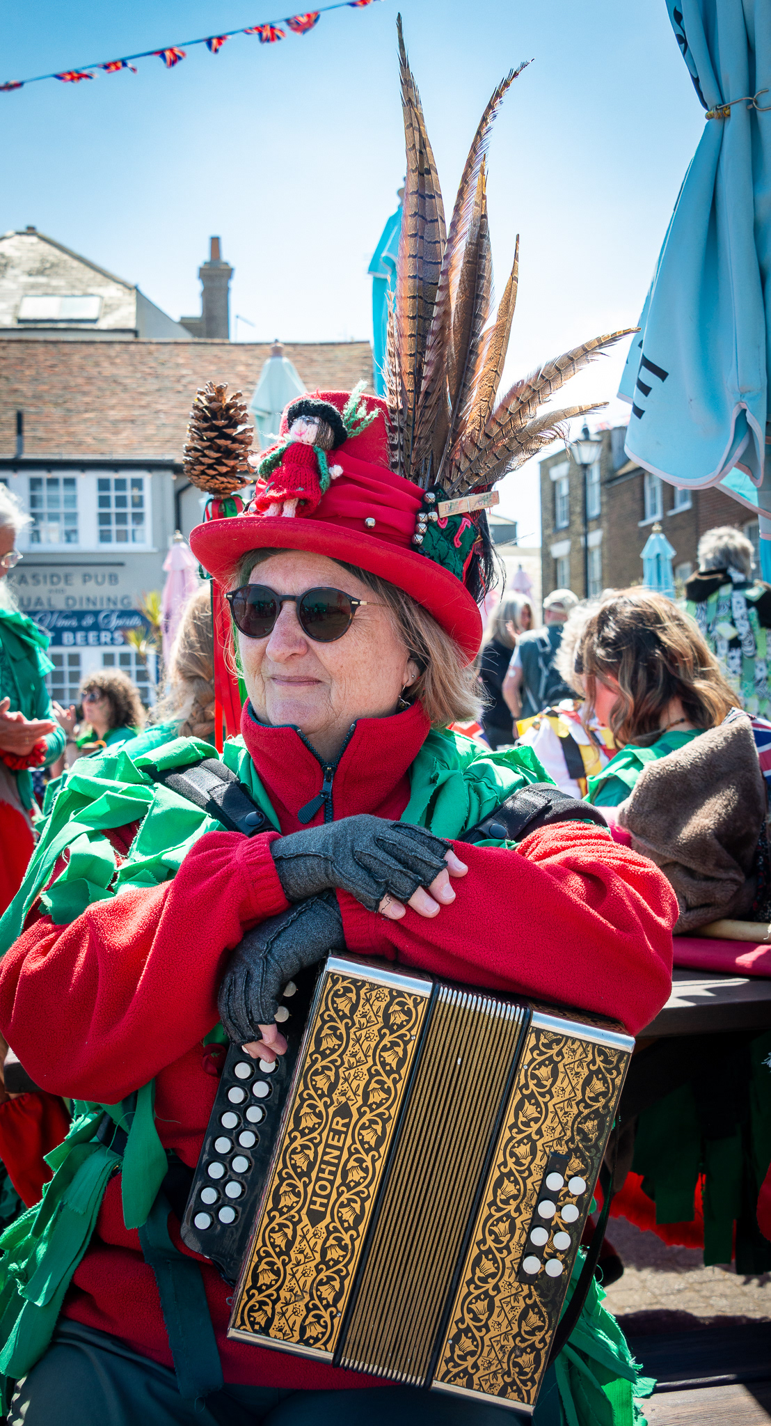Visiting Morris Troupes, 17th May, 2025.