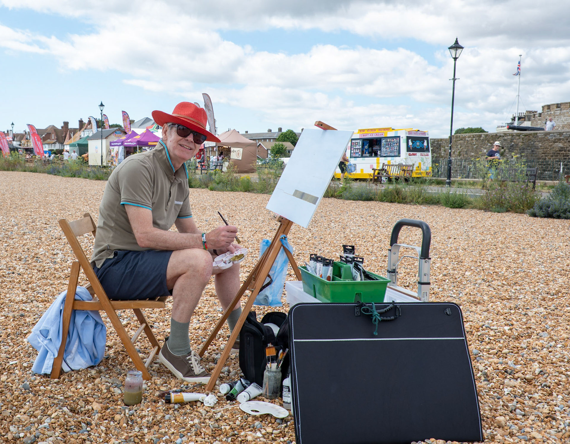 SEAs Paint Out event at several locations around the waterfront and town centre, 4th July, 2026.