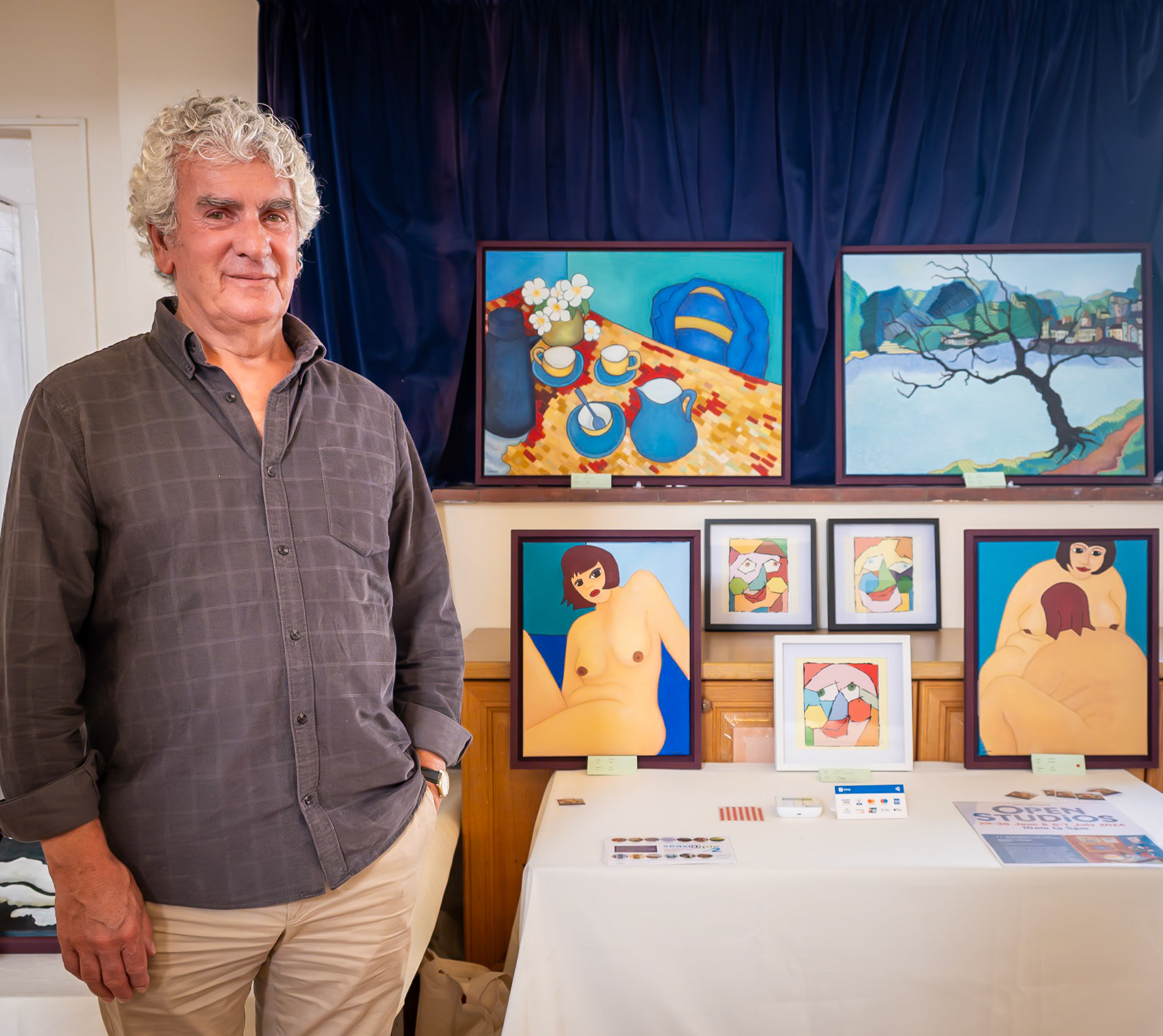 Dennis Littley, oil paintings.