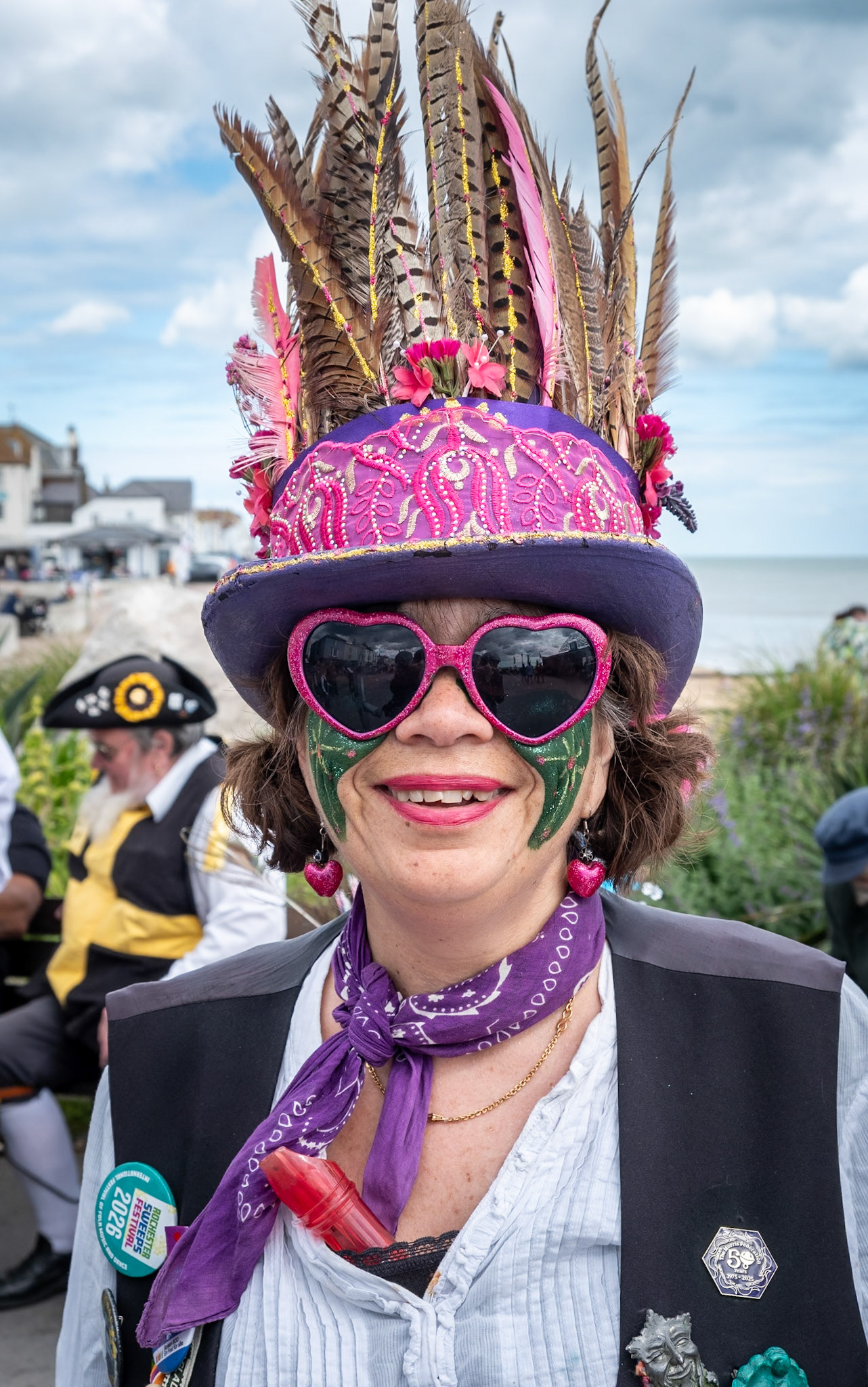 Dead Horse Morris Dancers visiting from Whitstabl. Deal Pier, 26th May, 2026. https://deadhorse.org.uk/