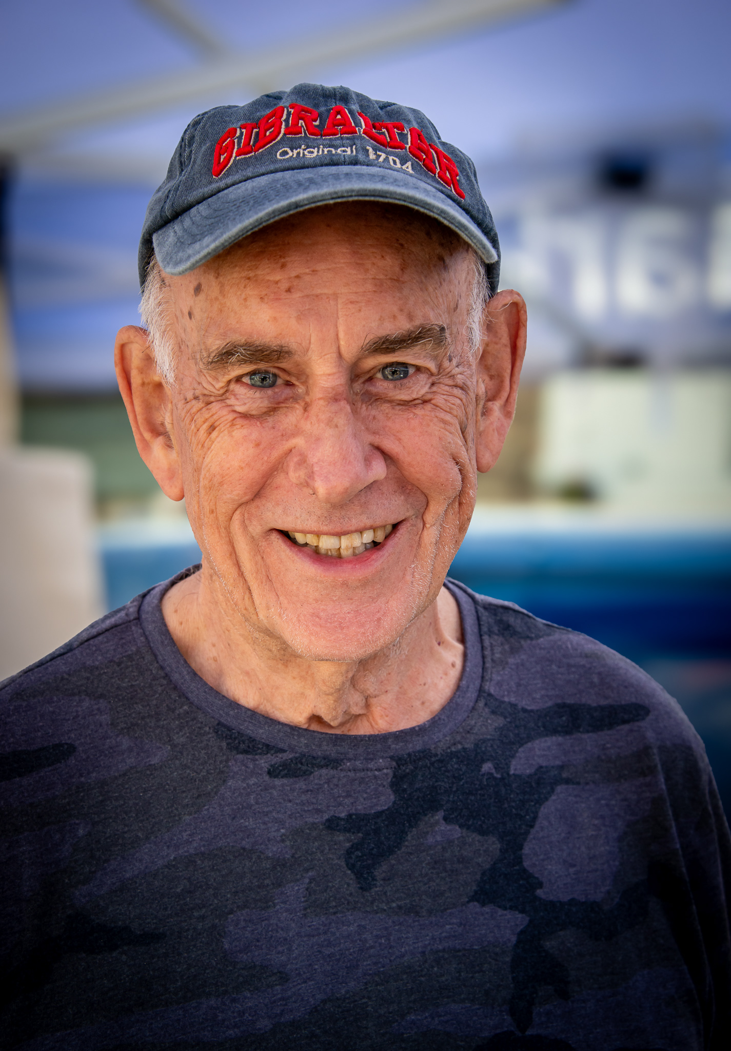 Hedley, a photographer and stallholder at Deal Market, 10th August.