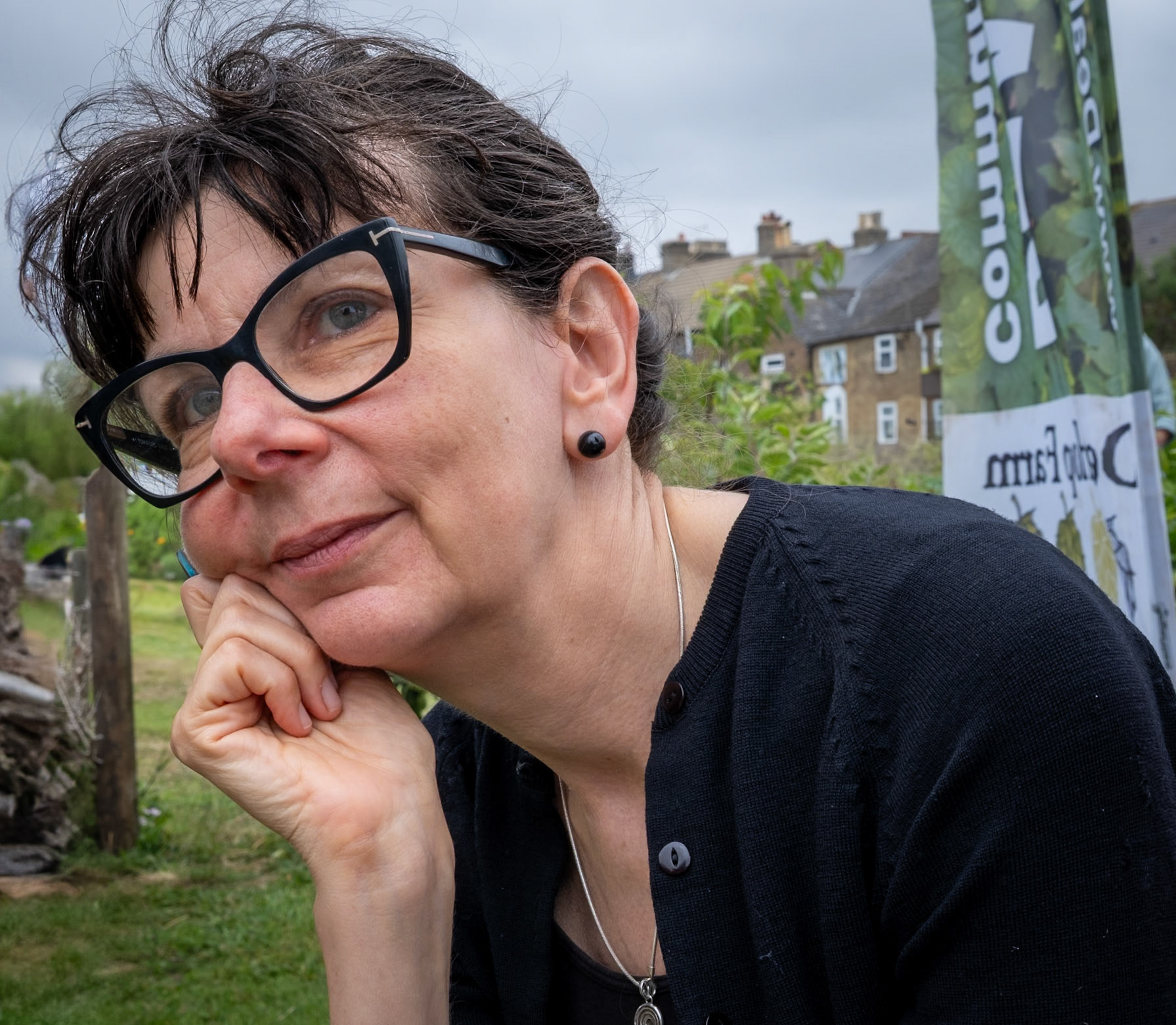 Joanna, a researcher for Which Magazine, who was clearly enjoying the music.