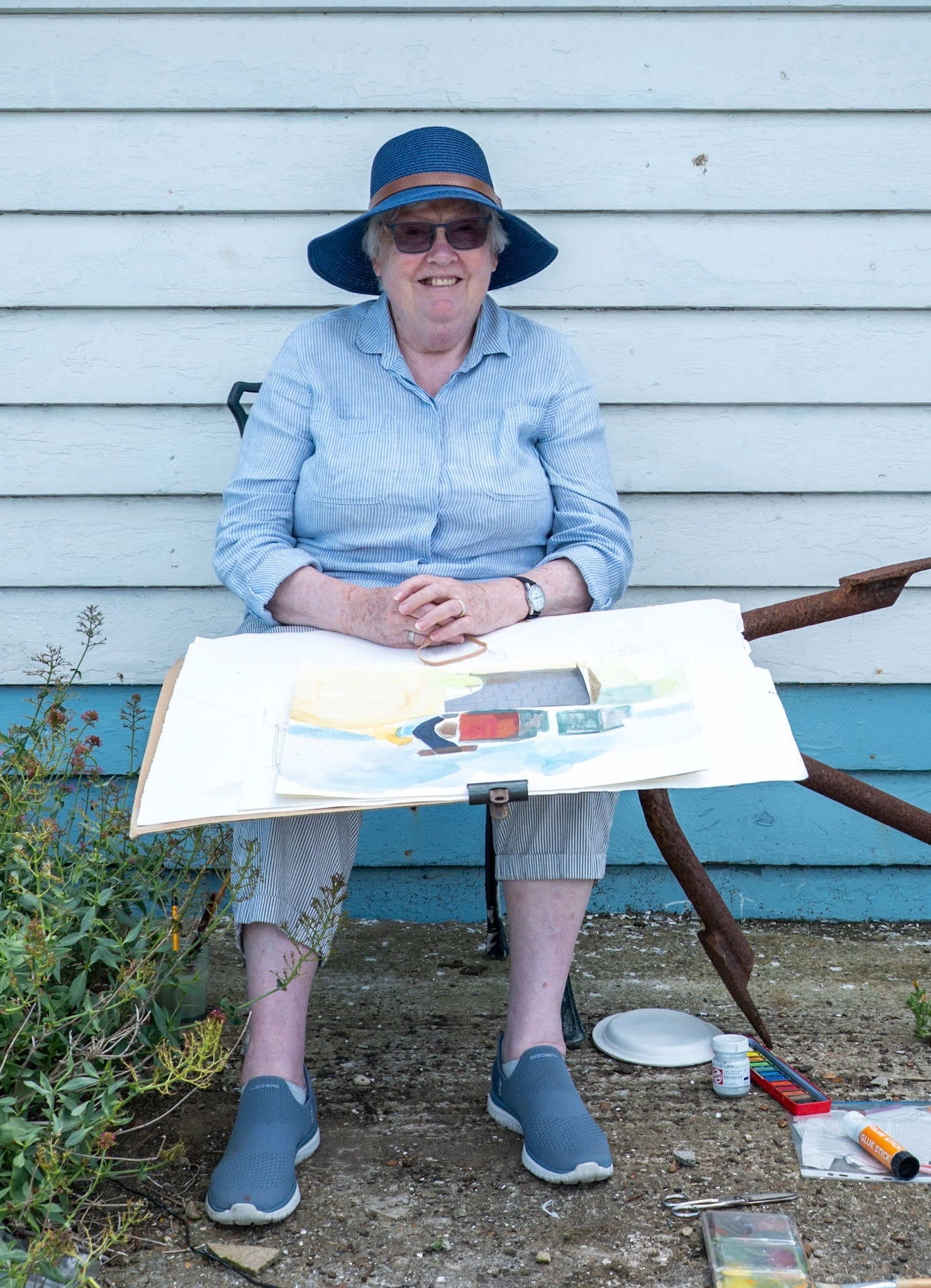 Susan Carlyle. SEAs Paint Out event at several locations around the waterfront and town centre, 4th July, 2026.