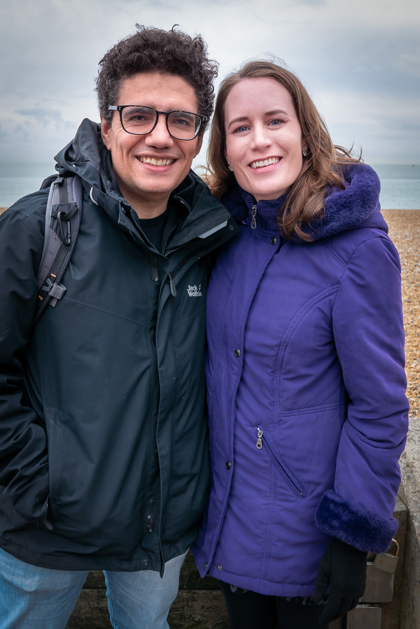 My dear daughter Anna and my son in law Gethin, down from London. 30th March, 2024.