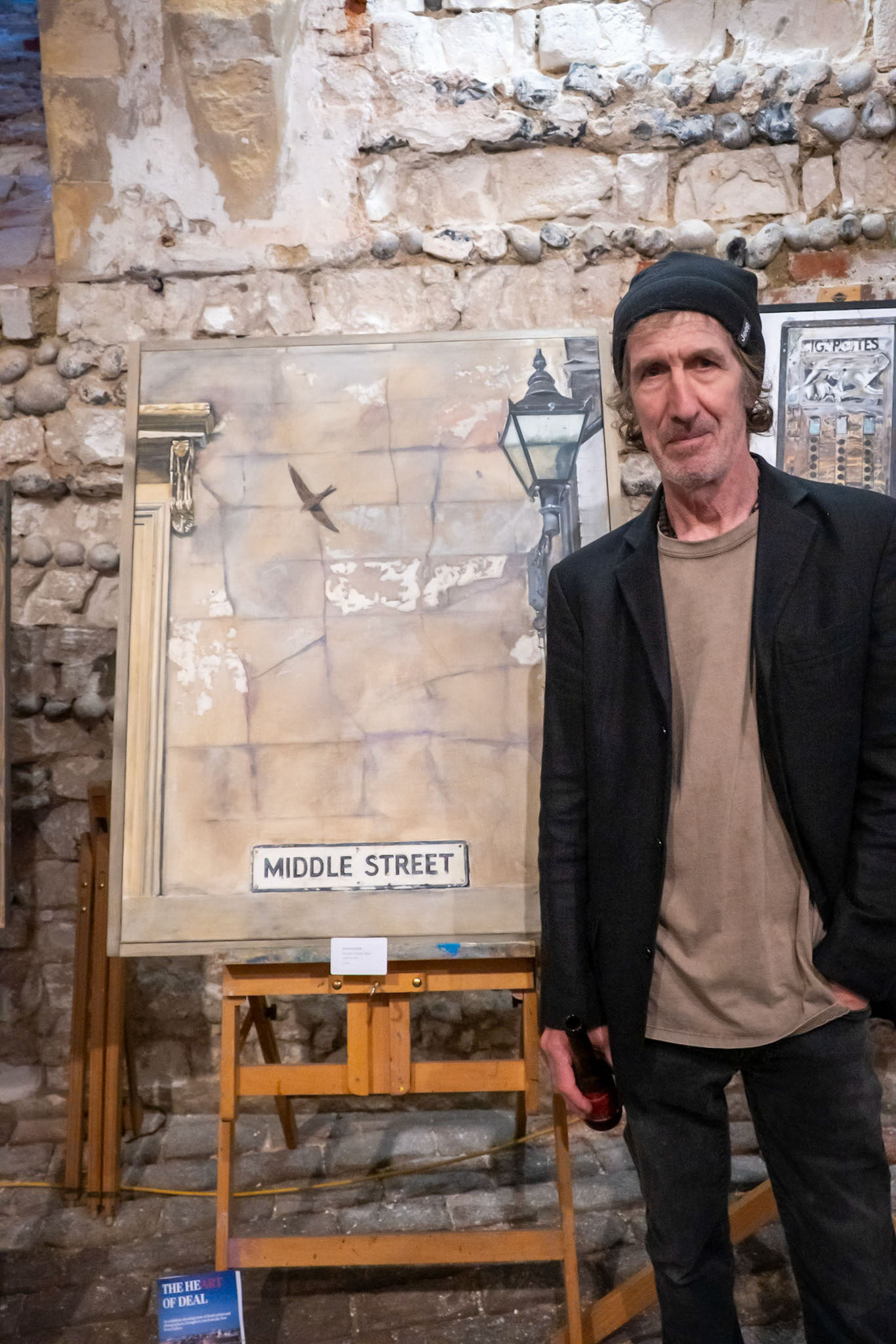 David Augustin, HeArt of Deal Exhibition, Private View at Deal Castle, 3rd July, 2026.