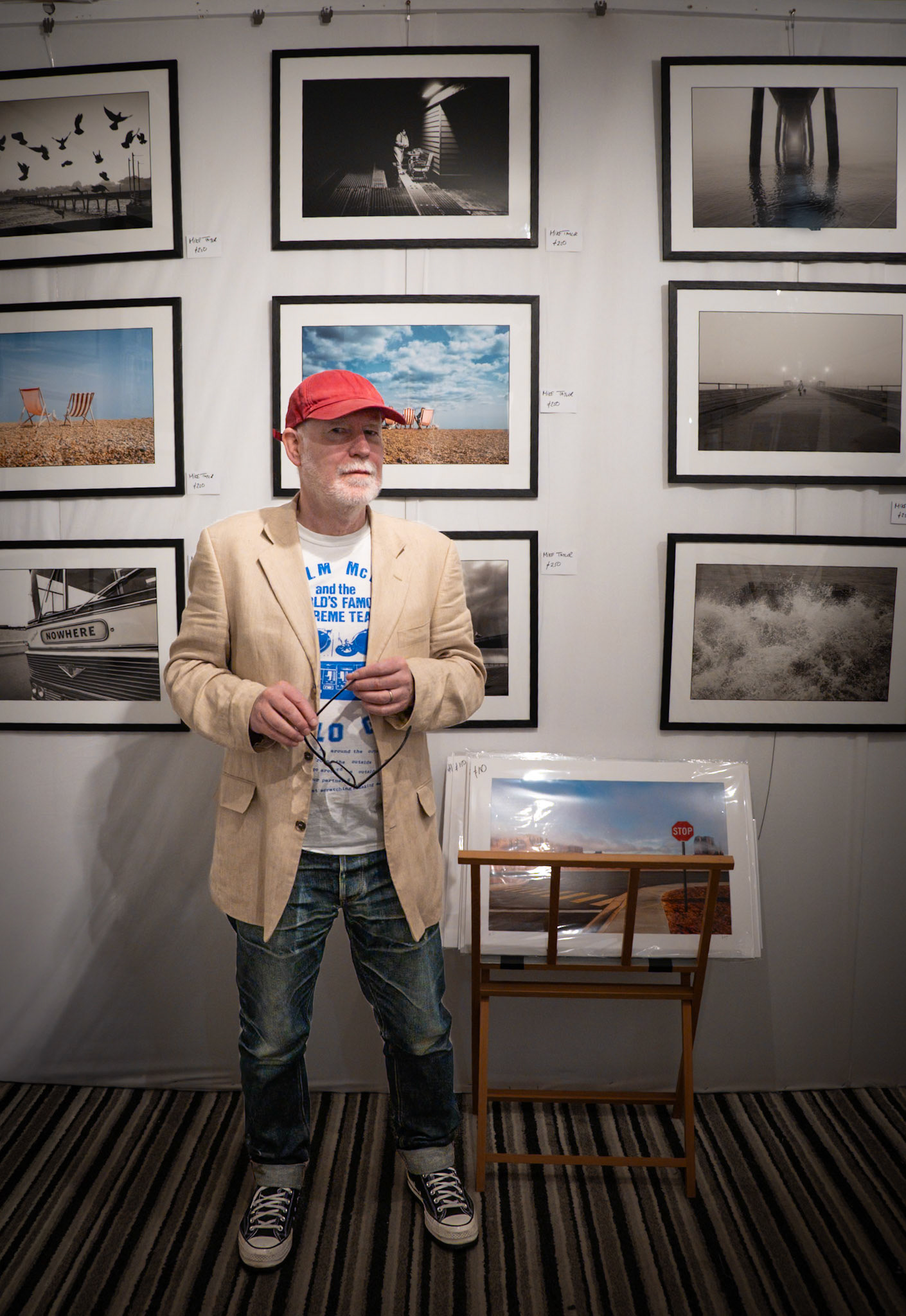 Mike Taylor showing some of his favourite photographs at New St Gallery, 2nd May, 2026. @framesforyou_framing