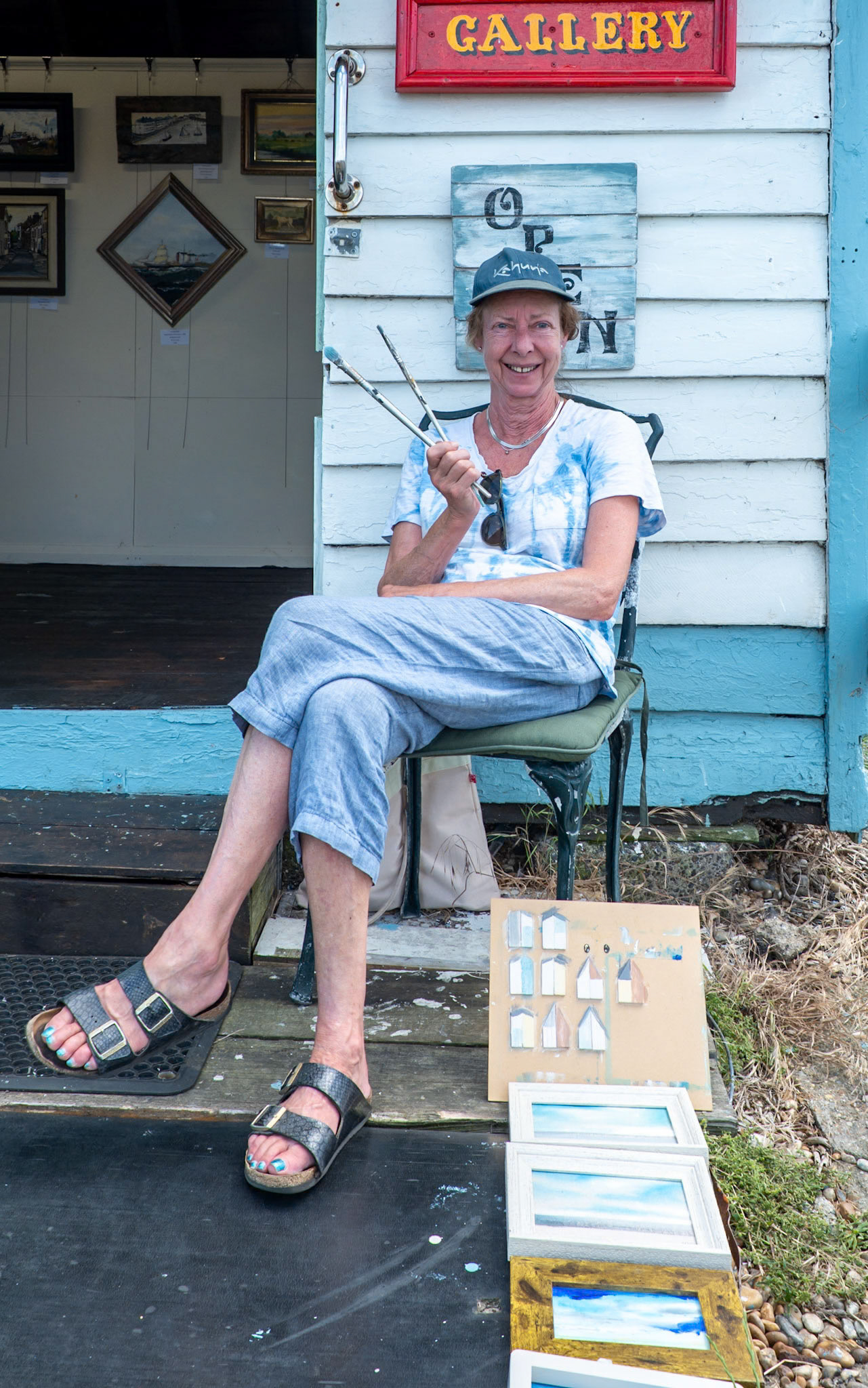 Susan Beresford. SEAs Paint Out event at several locations around the waterfront and town centre, 4th July, 2026. 