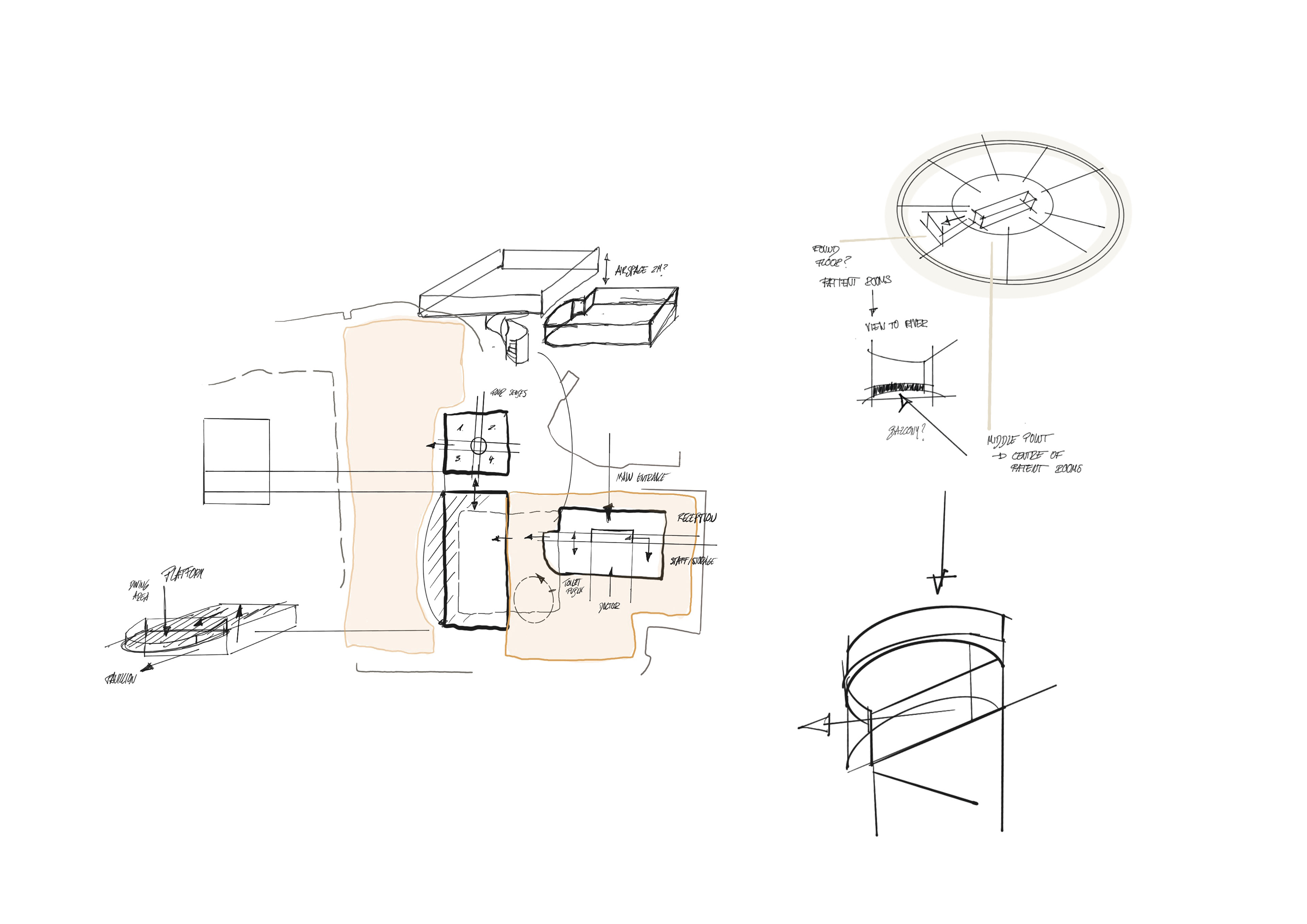 SKETCHES FOR INCLUDING BALCONY DESIGN