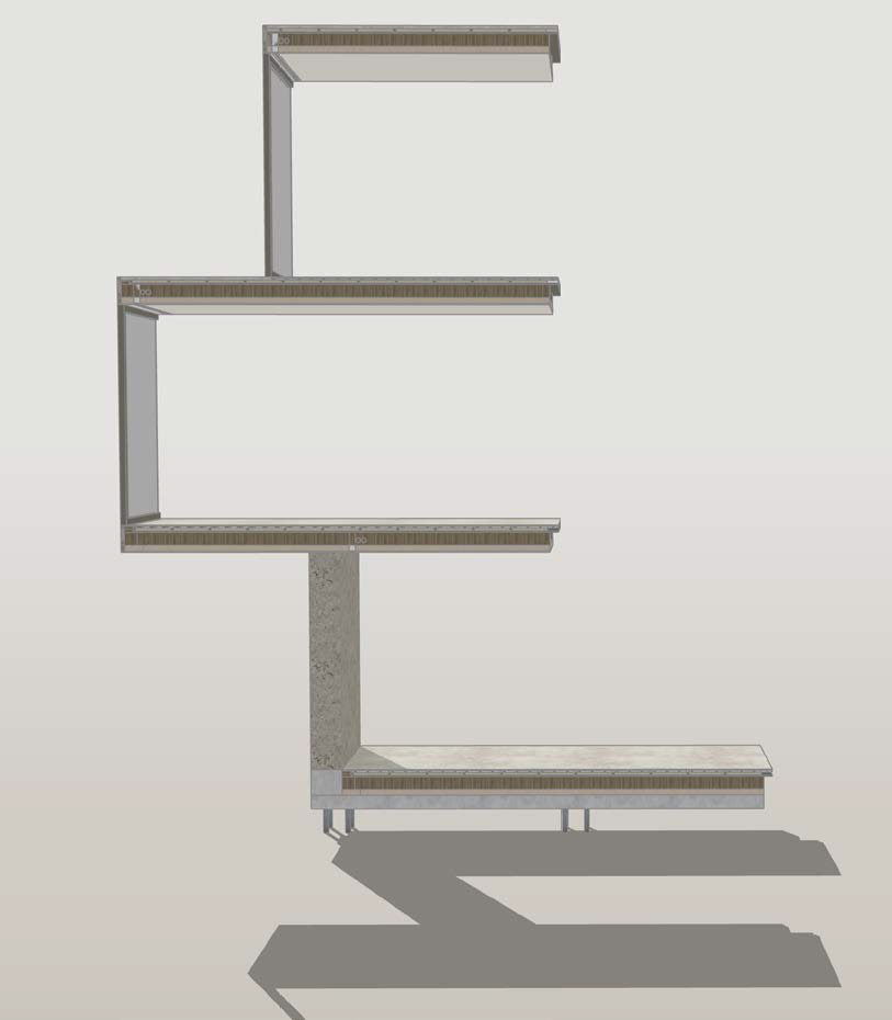 1:20 SET OF SECTION DETAILS + TECHNICAL SECTIONAL THREE-DIMENSIONAL REPRESENTATION