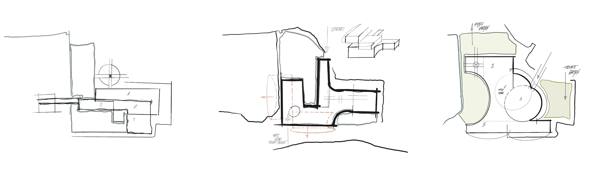 INITAL SPATIAL EXPERIMENTATION AND PROCESS