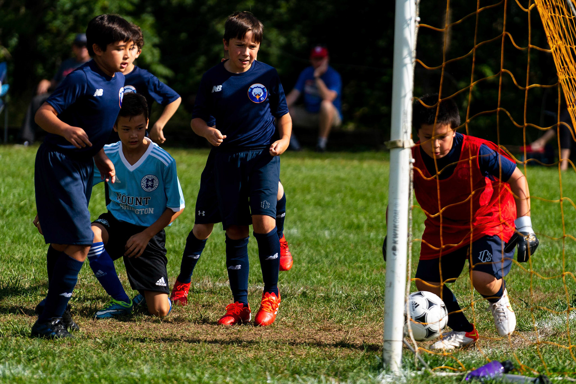 Mt. Washington U-10 travel team plays Immaculate Conception at home on Saturday, October 2, 2021.