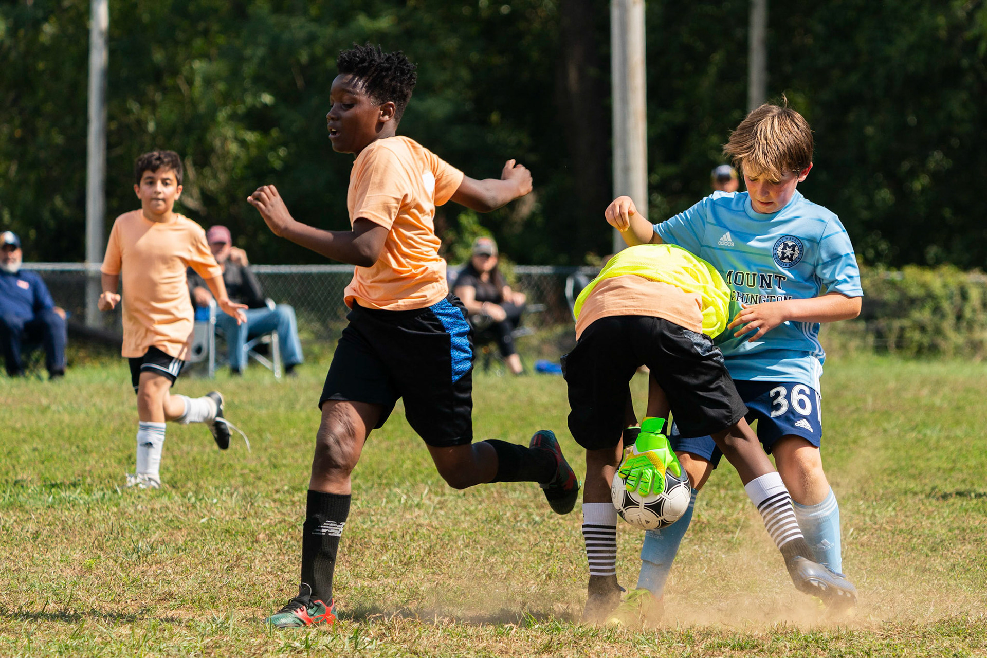 Mt. Washington’s Graham attacks the goal during their home game against Northwest SC on September 25, 2022.