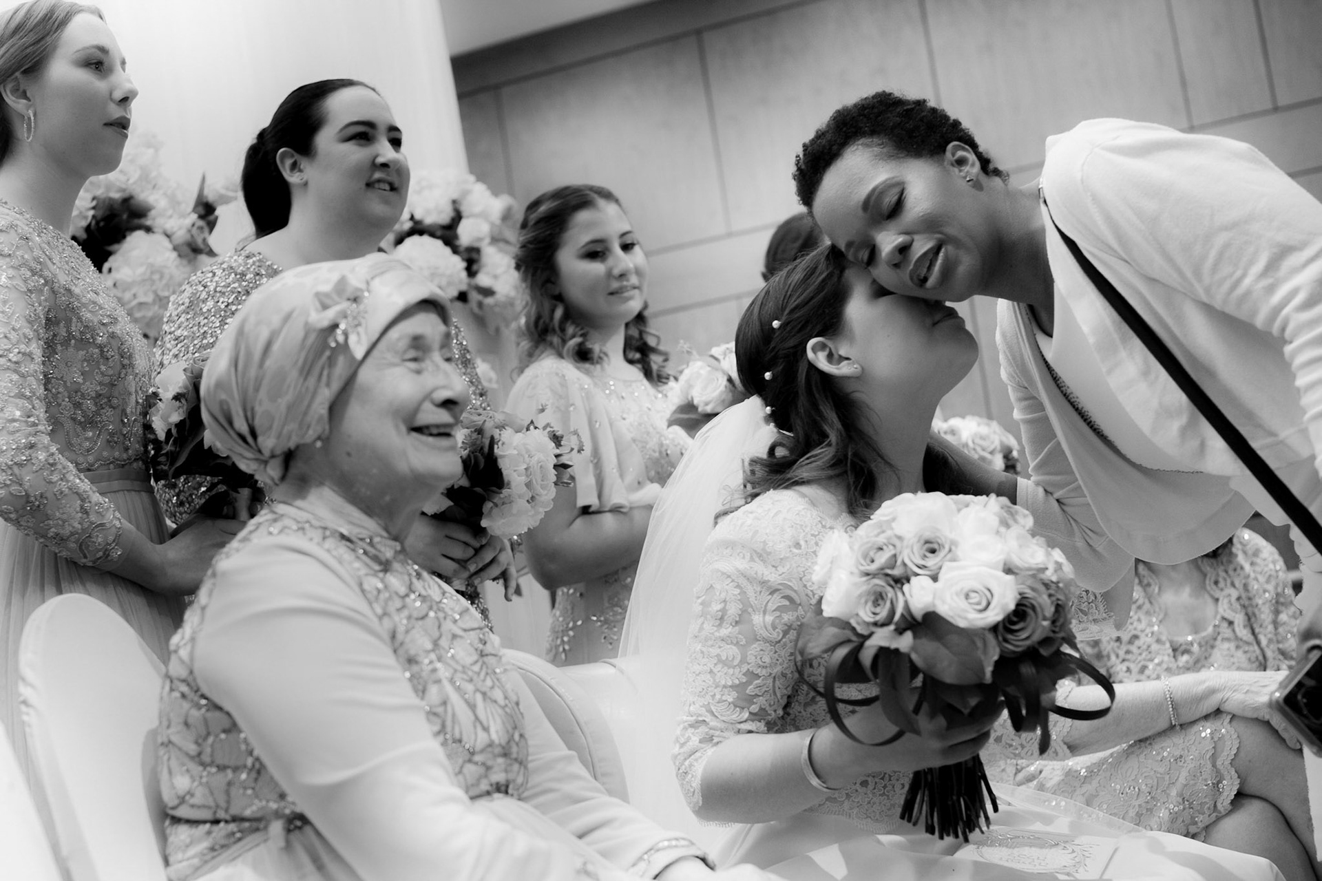 Alison and Shai wed at Beth Tfiloh in Baltimore, MD on Sunday, December 23, 2018.