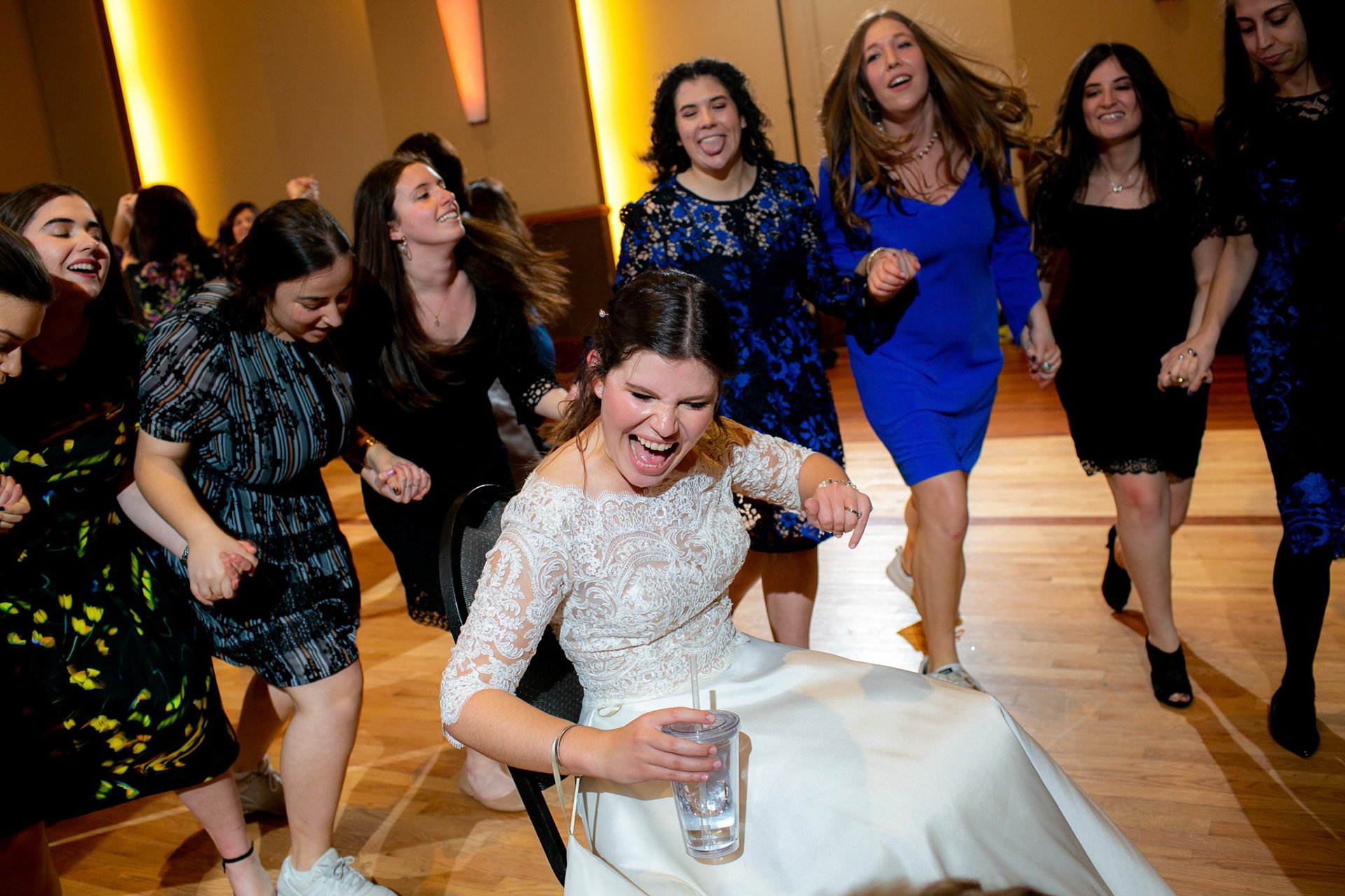 Alison and Shai wed at Beth Tfiloh in Baltimore, MD on Sunday, December 23, 2018.